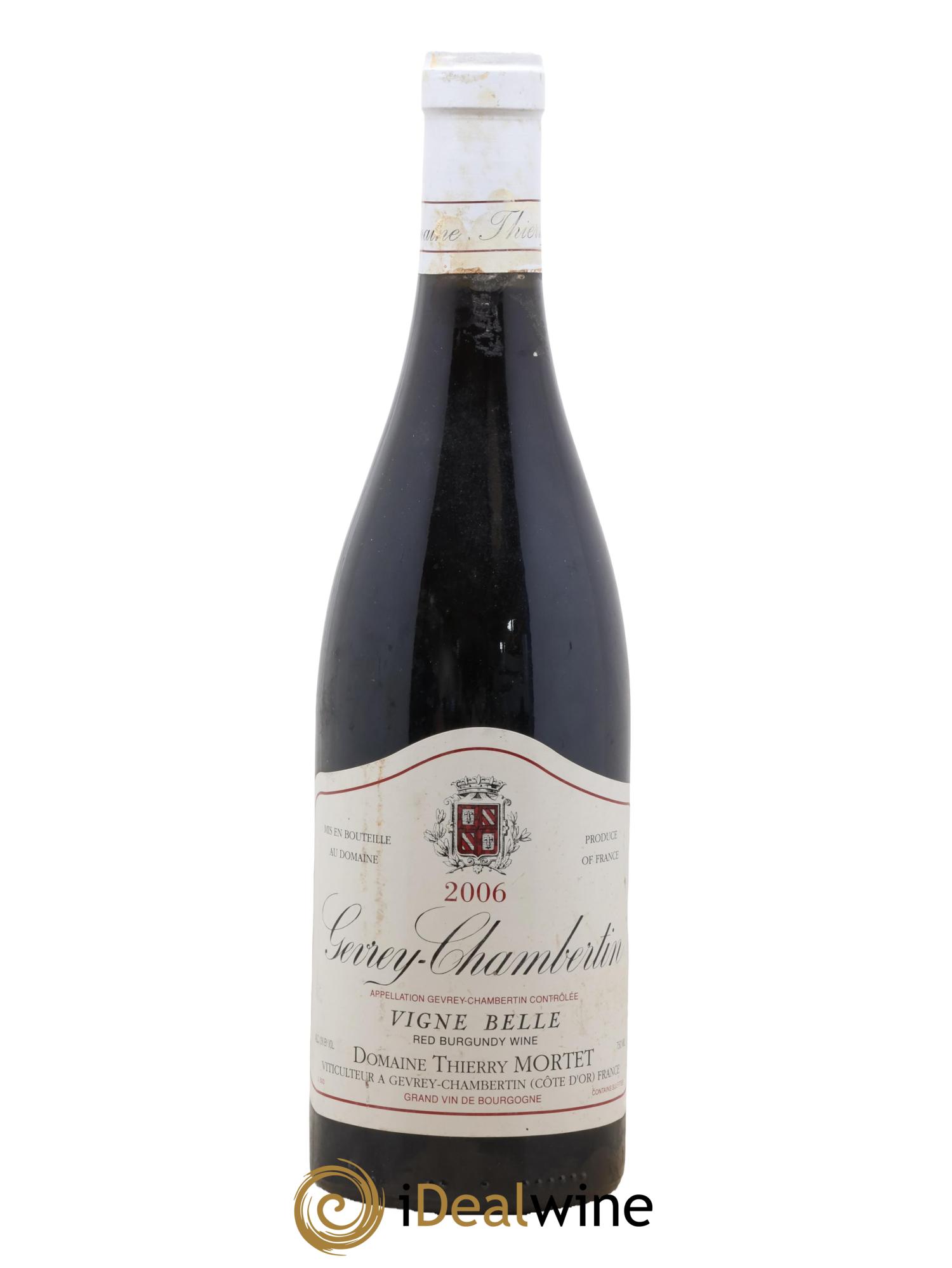 Gevrey-Chambertin Vigne Belle Thierry Mortet (Domaine) 2006 - Lot of 1 bottle - 0