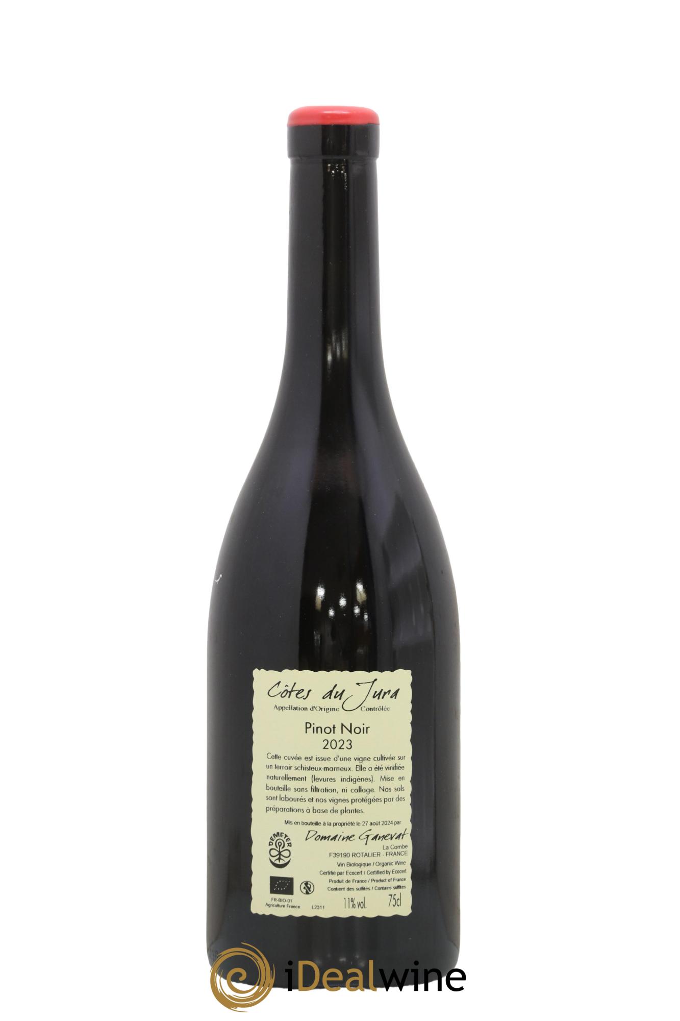 Côtes du Jura Pinot Noir En Billat Jean-François Ganevat (Domaine) 2023 - Posten von 1 Flasche - 1