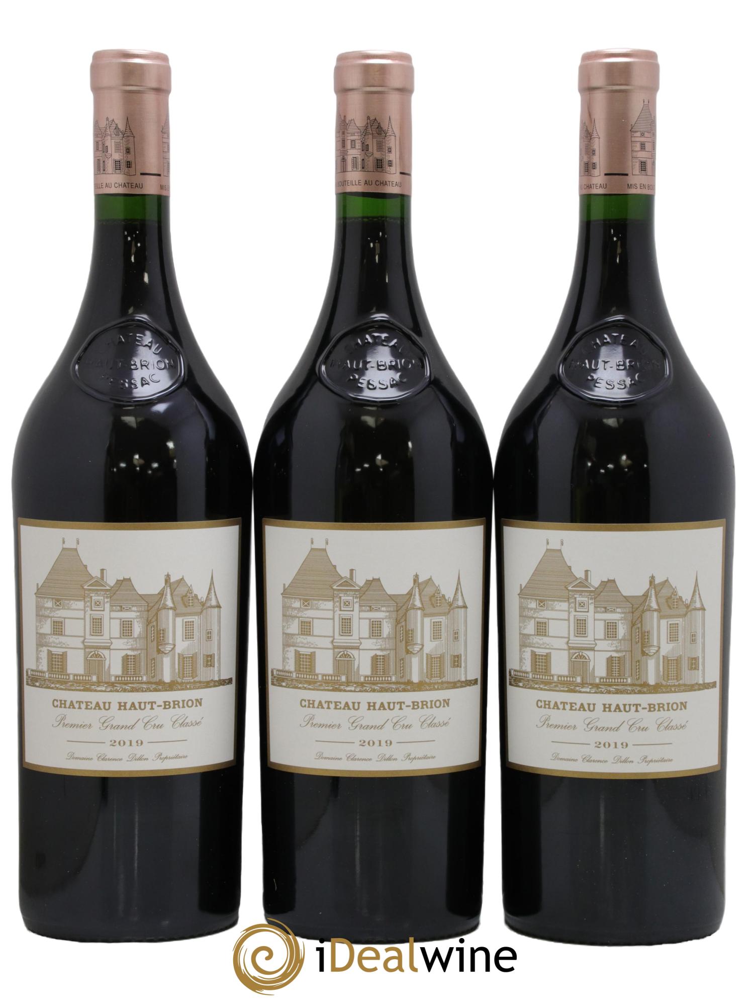 Château Haut Brion 1er Grand Cru Classé  2019 - Lot de 3 magnums - 0