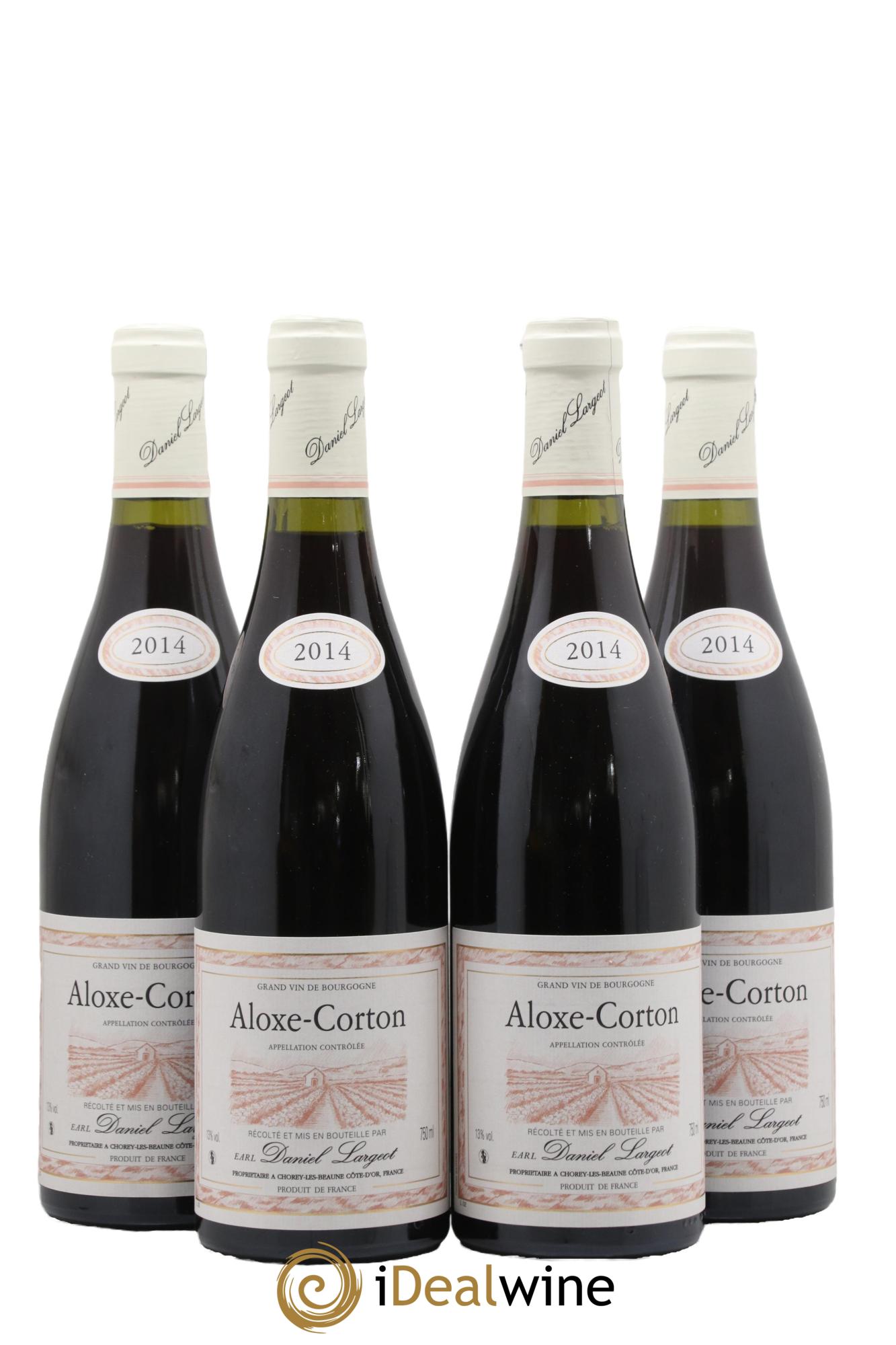 Aloxe-Corton Daniel Largeot 2014 - Lot de 4 bouteilles - 0