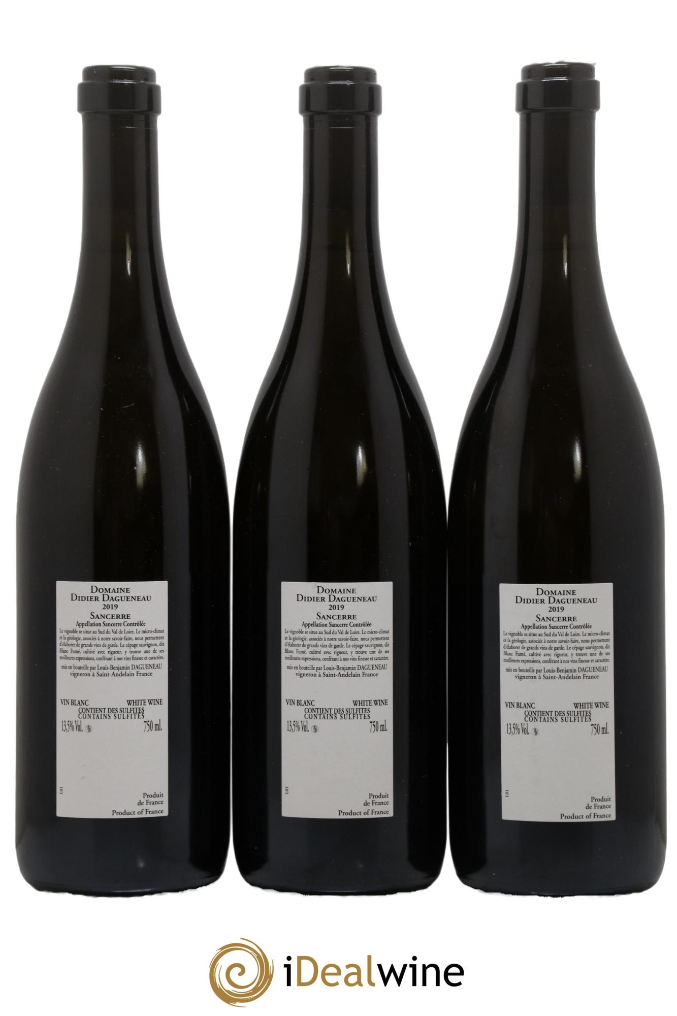 Sancerre En Chailloux Dagueneau  2019 - Posten von 3 Flaschen - 1
