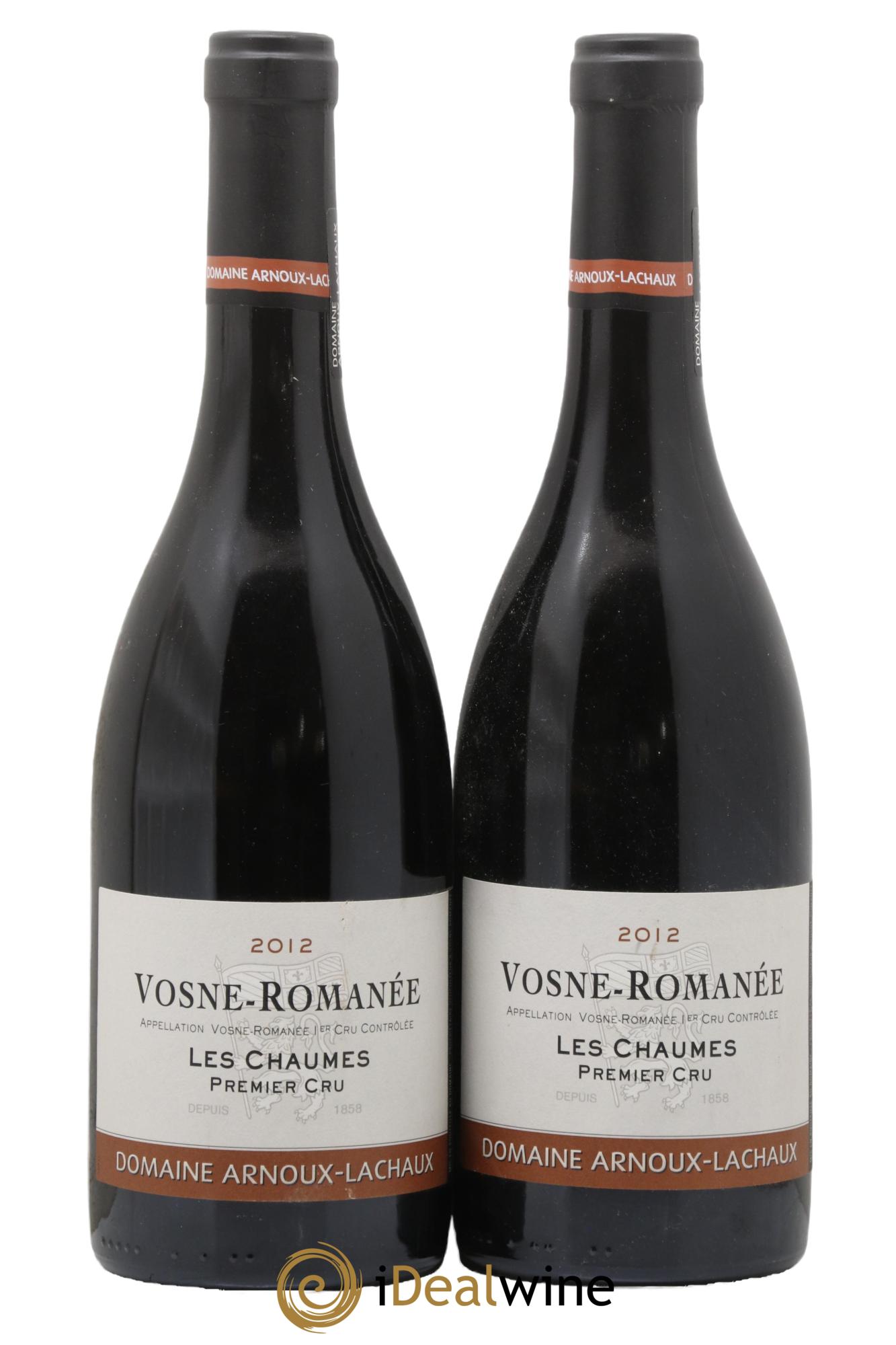 Vosne-Romanée 1er Cru Les Chaumes Arnoux-Lachaux (Domaine) 2012 - Posten von 2 Flaschen - 0