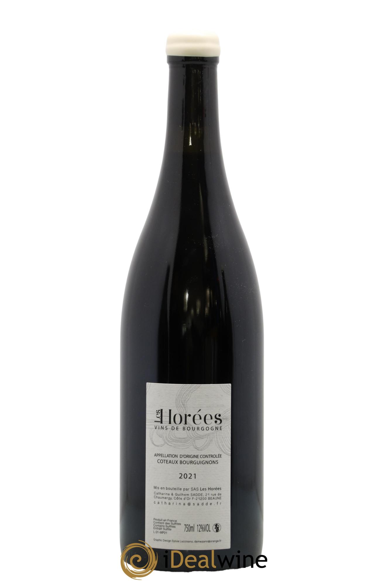 Côteaux Bourguignons Mon Poulain Les Horées 2021 - Lot de 1 bouteille - 1