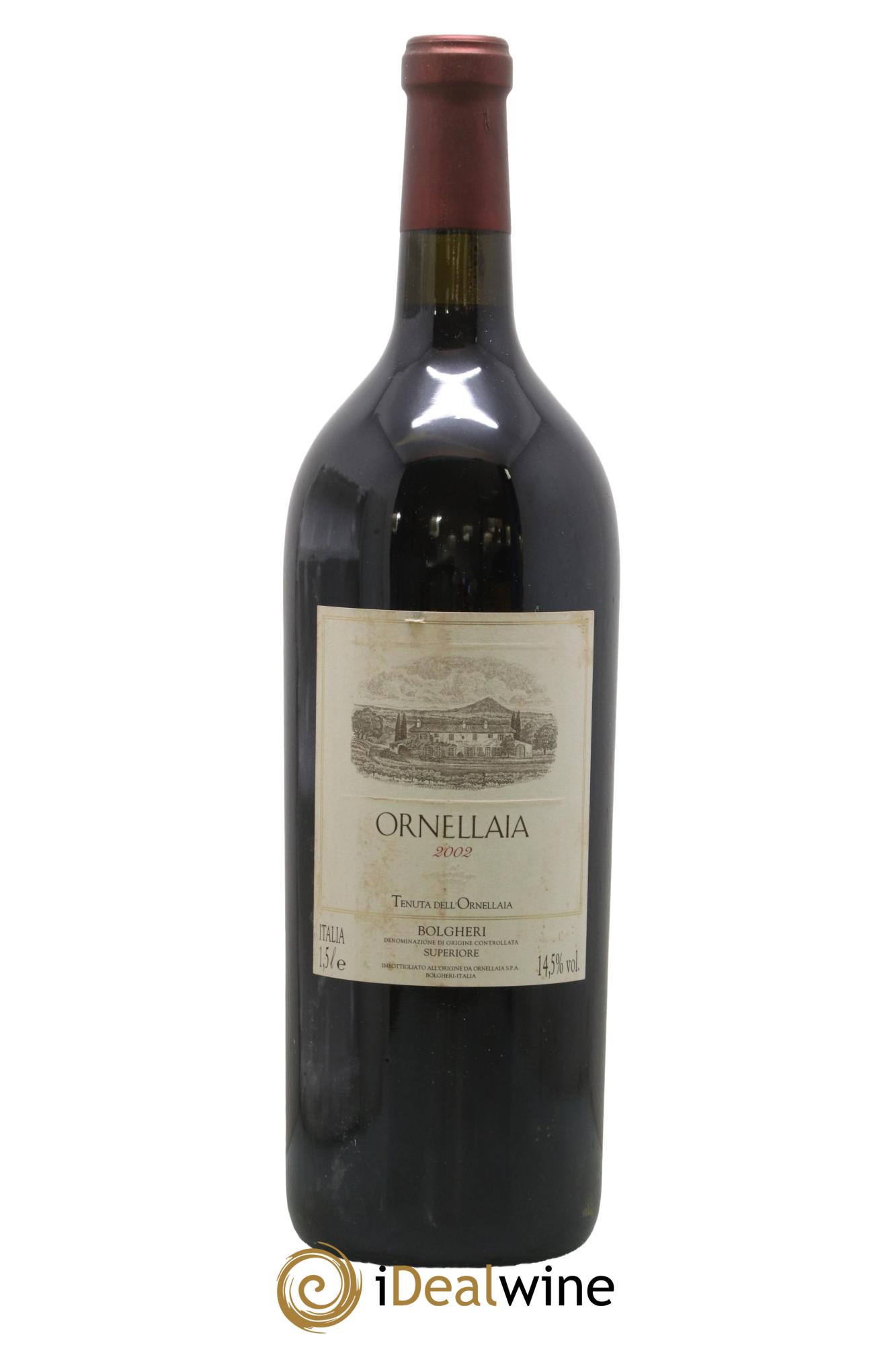 Bolgheri DOC Superiore Ornellaia Tenuta Dell'Ornellaia - Frescobaldi 2002 - Lot of 1 magnum - 1