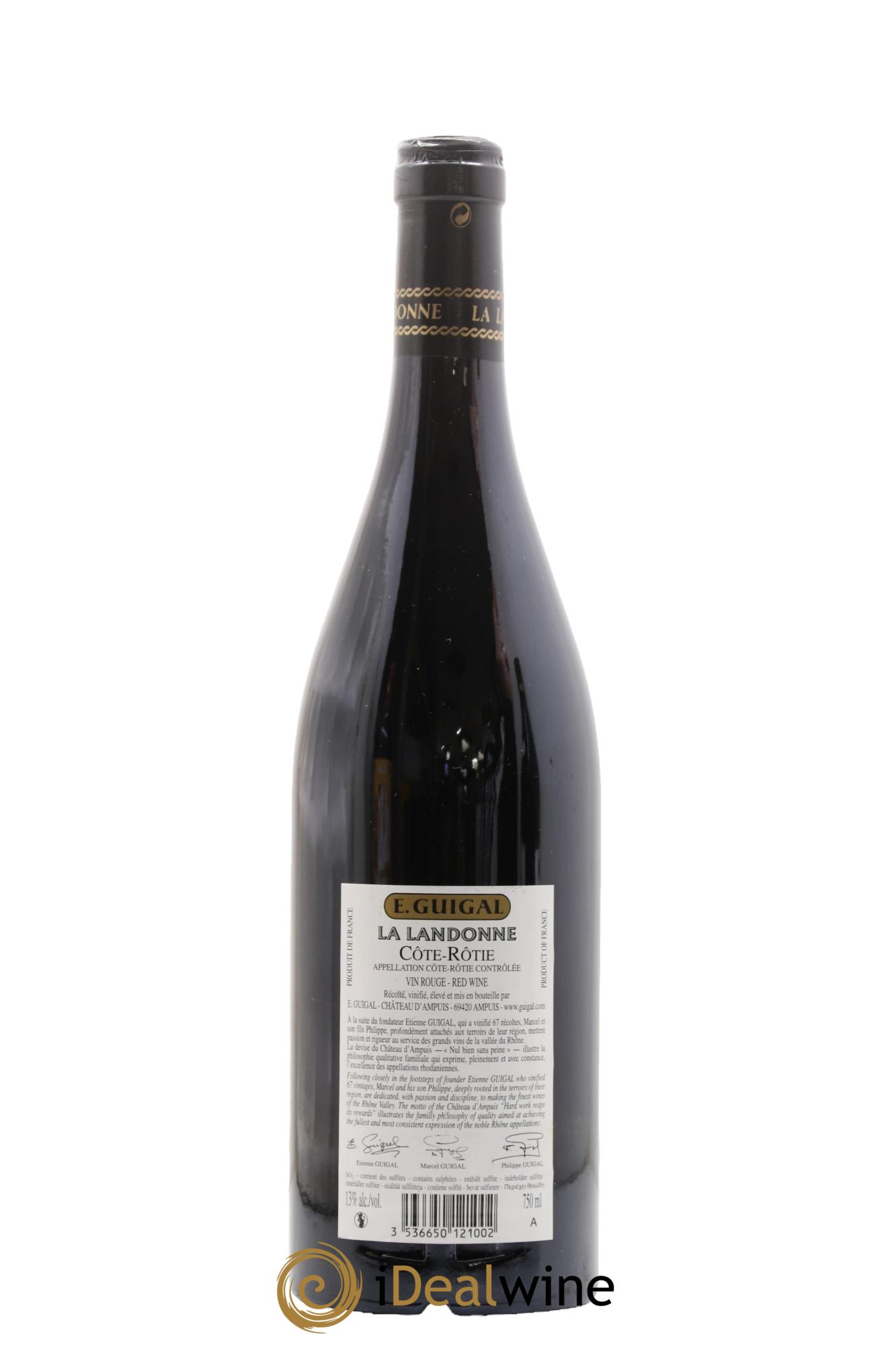 Côte-Rôtie La Landonne Guigal 2011 - Lot de 1 bouteille - 1