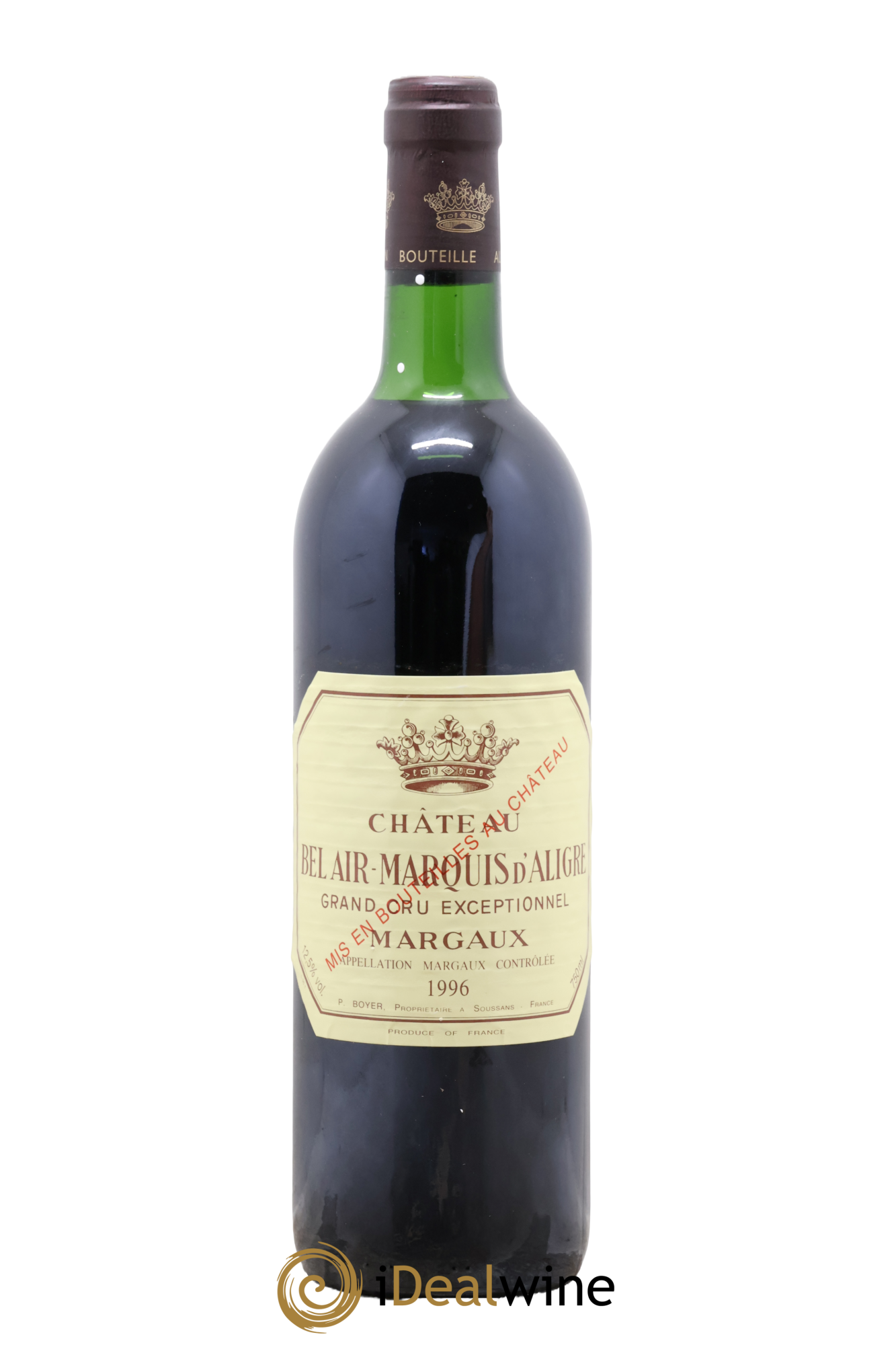 Château Bel Air Marquis d'Aligre 1996 - Lot of 1 bottle - 0