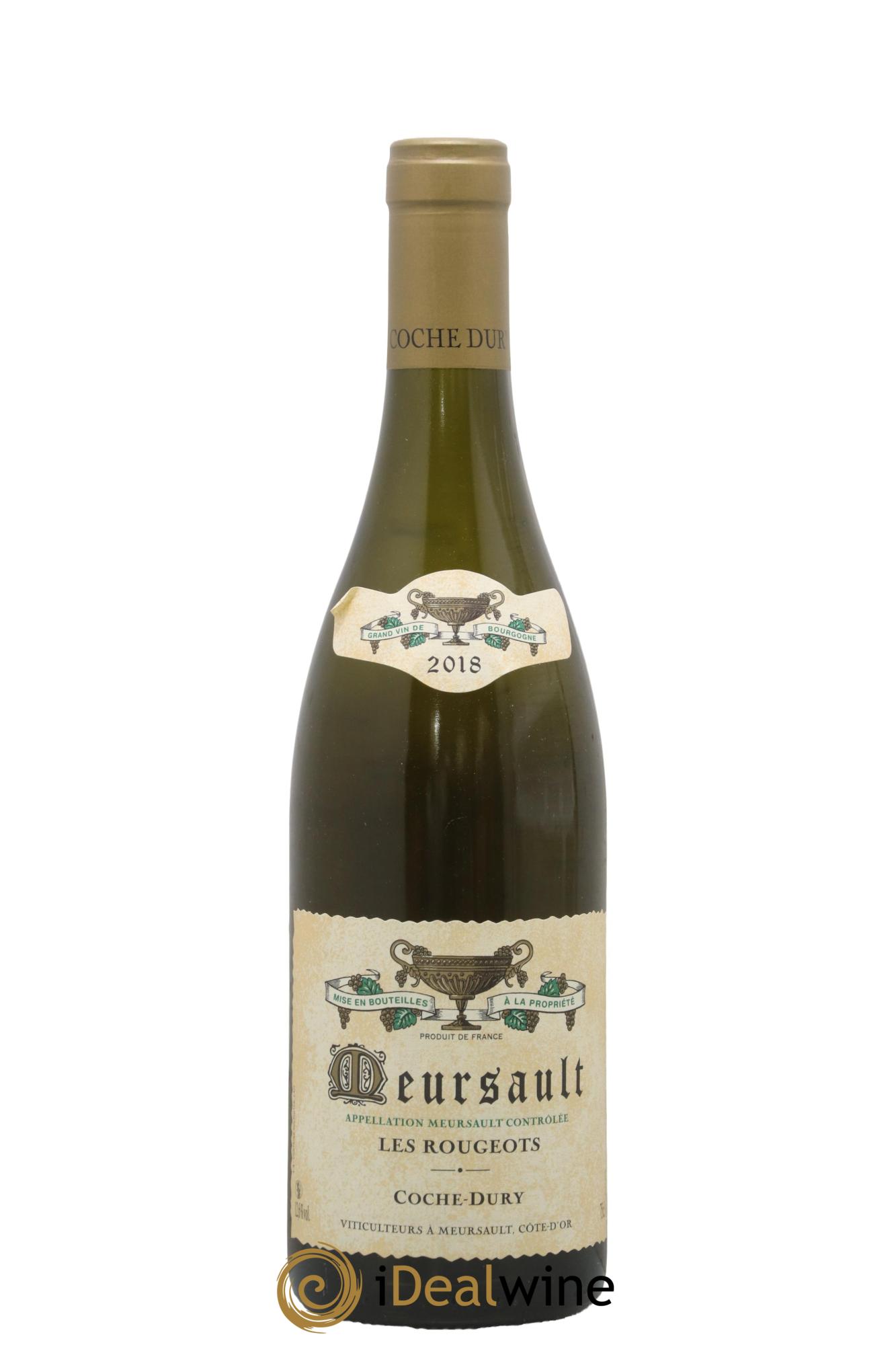 Meursault Les Rougeots Coche Dury (Domaine) 2018 - Lot of 1 bottle - 0