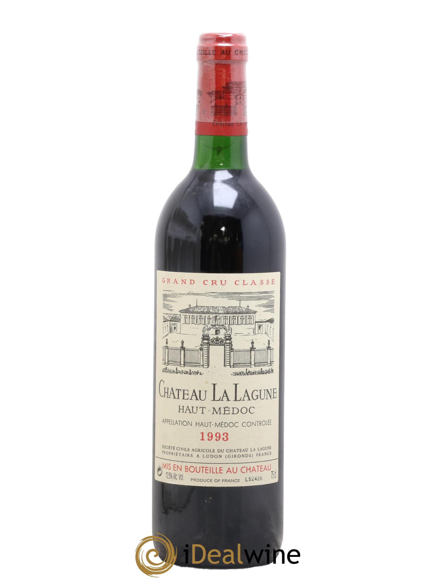 Château la Lagune 3ème Grand Cru Classé 1993 - Lot de 1 bouteille - 0