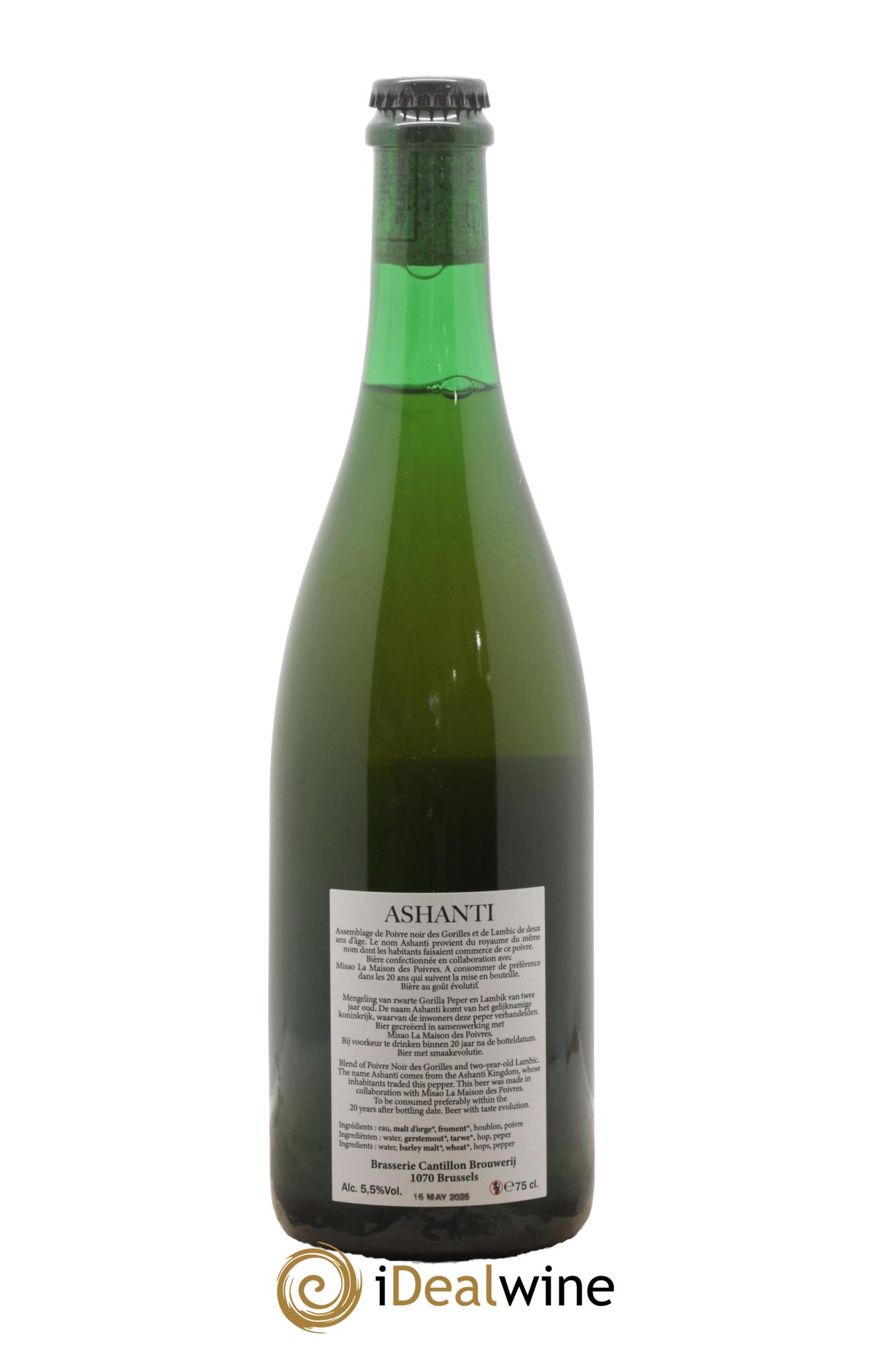 Bière Cuvée Ashanti Cantillon Bottled in 2025 - Lotto di 1 bottiglia - 1