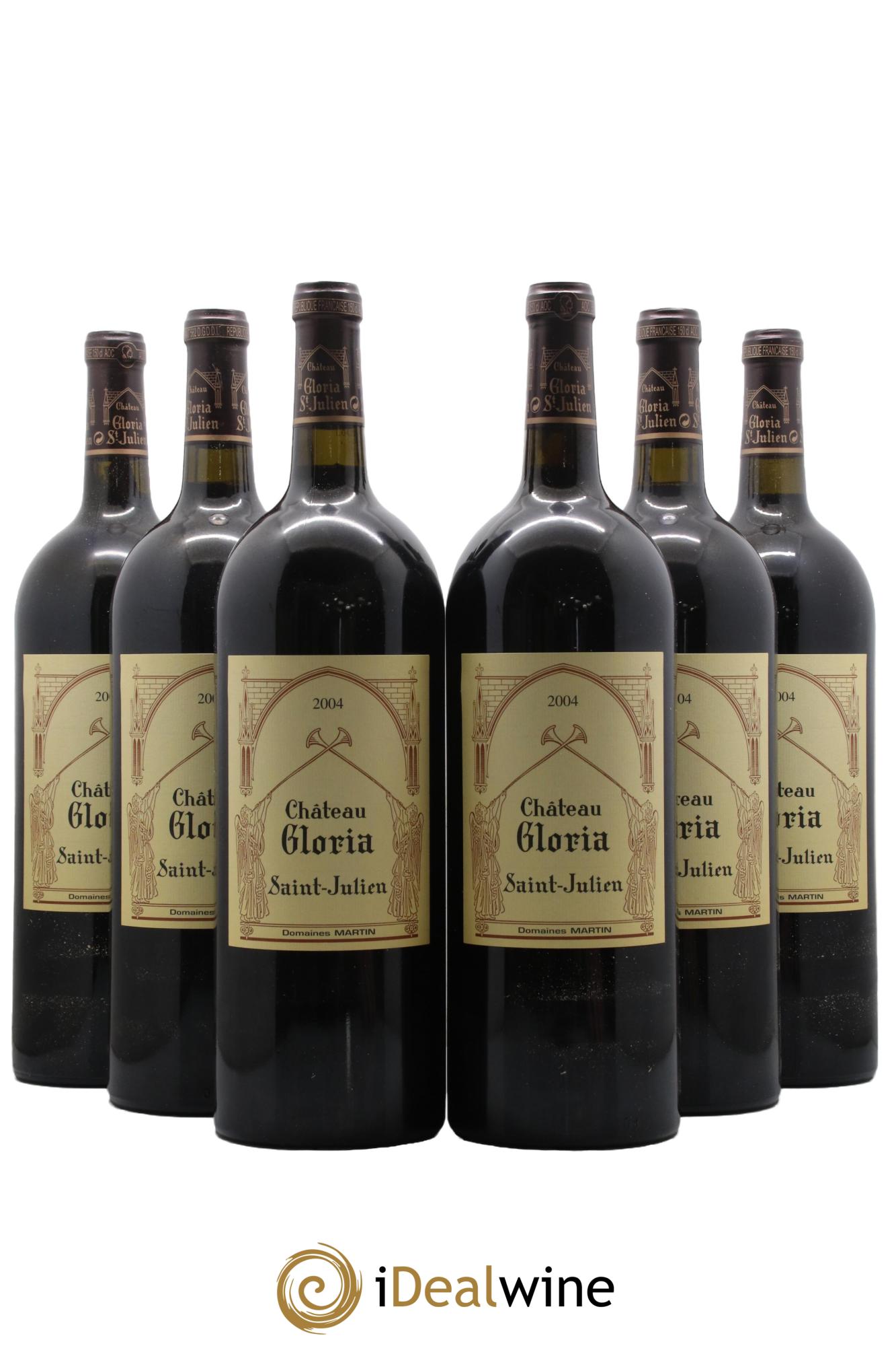 Château Gloria 2004 - Lot of 6 magnums - 0