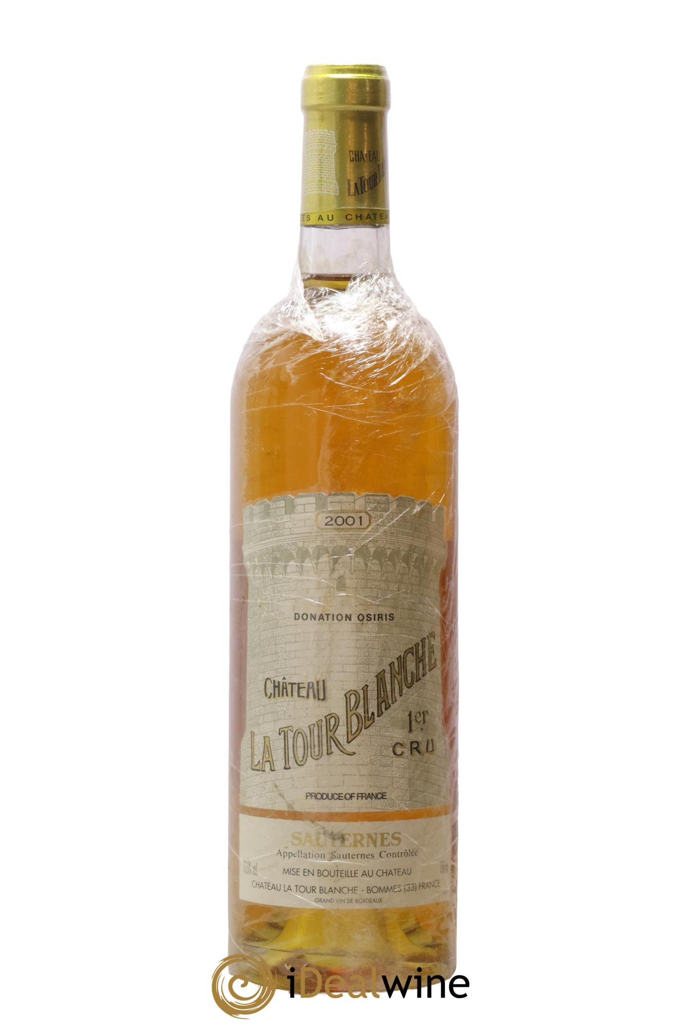 Château la Tour Blanche 1er Grand Cru Classé 2001 - Lotto di 1 bottiglia - 0