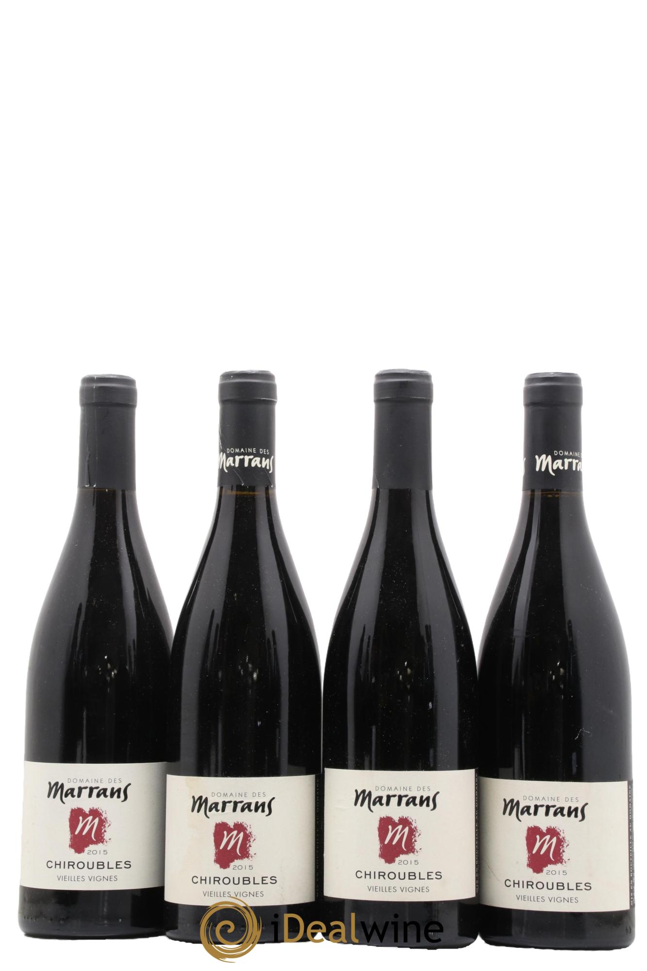 Chiroubles Vieilles Vignes Domaine Des Marrans 2015 - Lot de 4 bouteilles - 0