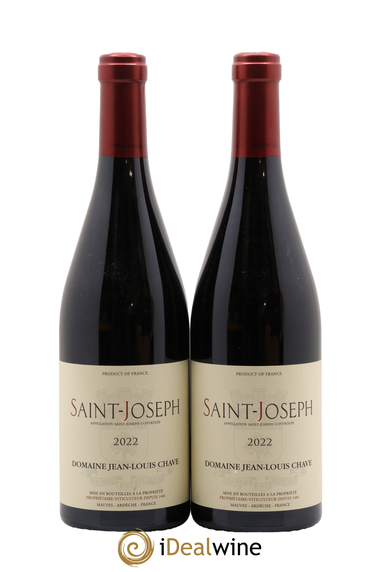 Saint-Joseph Jean-Louis Chave 2022 - Lot de 2 bouteilles - 0