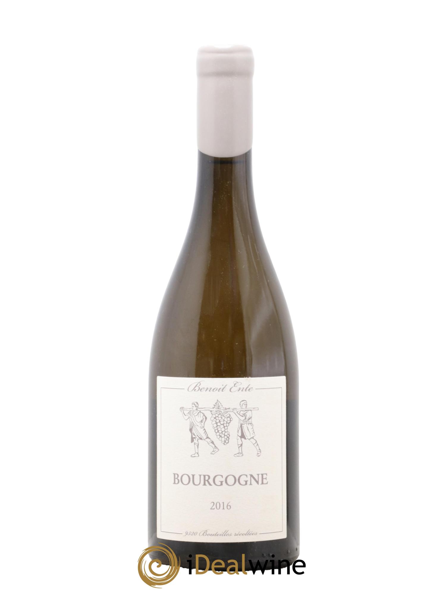 Bourgogne Chardonnay Benoit Ente 2016 - Lot de 1 bouteille - 0