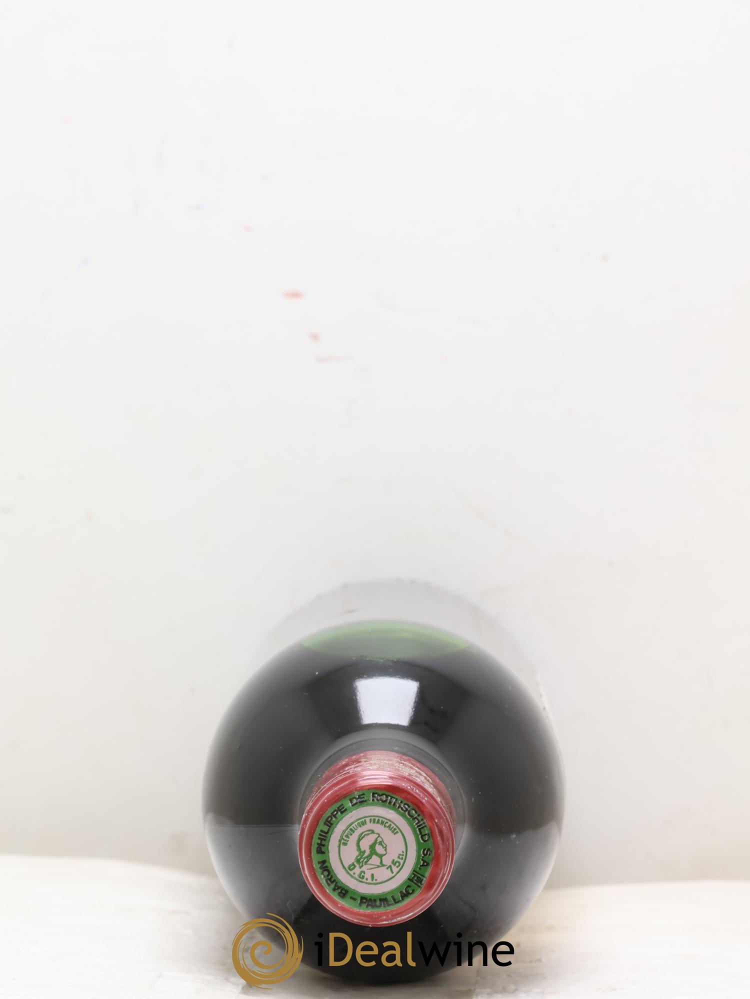 Château Mouton Rothschild 1er Grand Cru Classé 1985 - Lot de 1 bouteille - 1