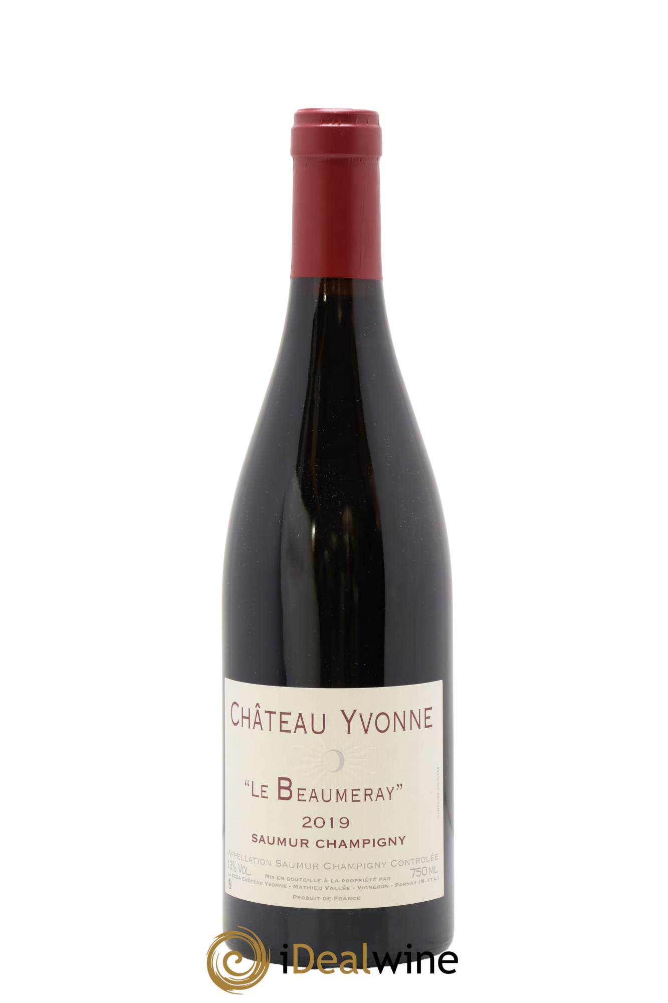 Saumur-Champigny Le Beaumeray Château Yvonne 2019 - Posten von 1 Flasche - 0