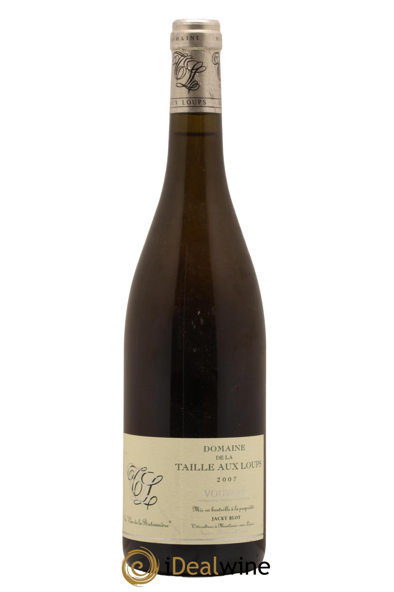 Vouvray Clos de la Bretonnière La Taille aux Loups 2007 - Lot de 1 bouteille - 0