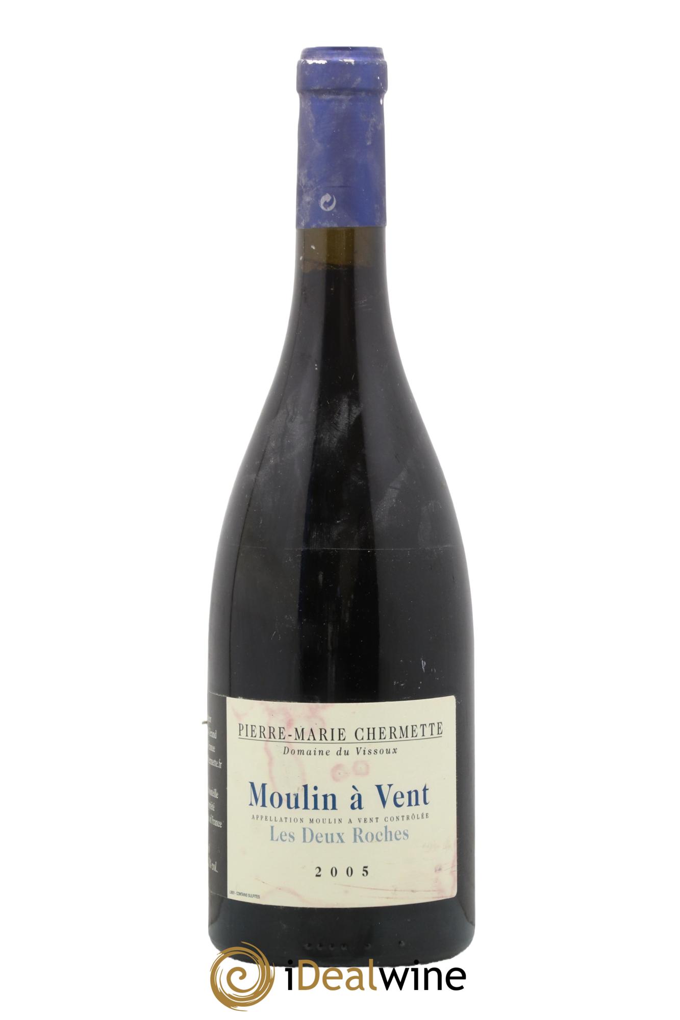 Moulin à Vent Les Deux Roches Domaine du Vissoux - P-M. Chermette 2005 - Lot of 1 bottle - 0