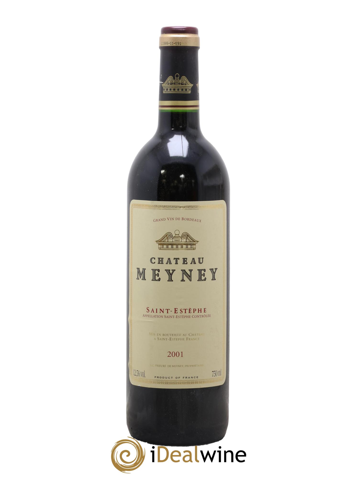Château Meyney 2001 - Posten von 1 Flasche - 0