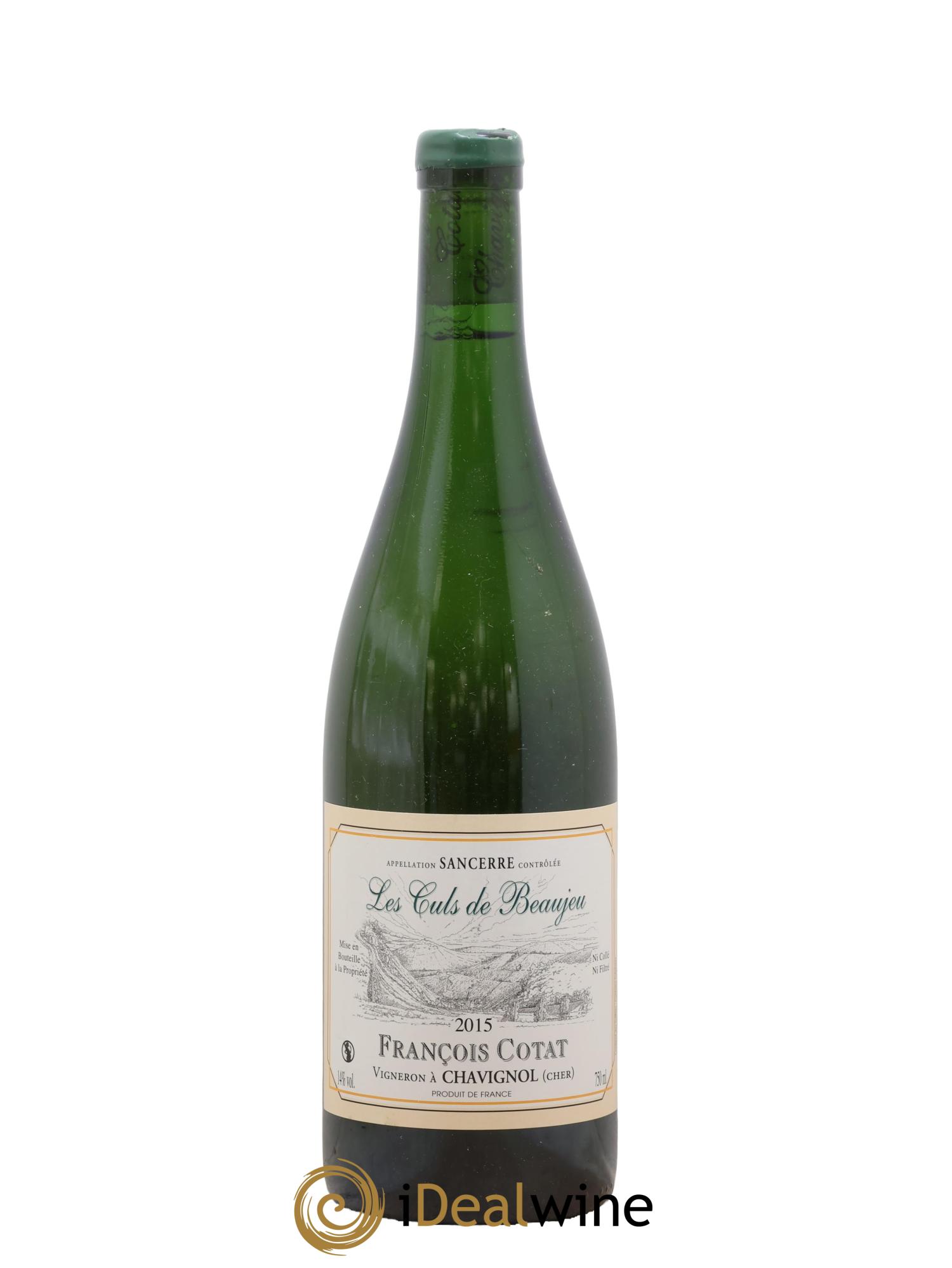 Sancerre Les Culs de Beaujeu François Cotat 2015 - Posten von 1 Flasche - 0