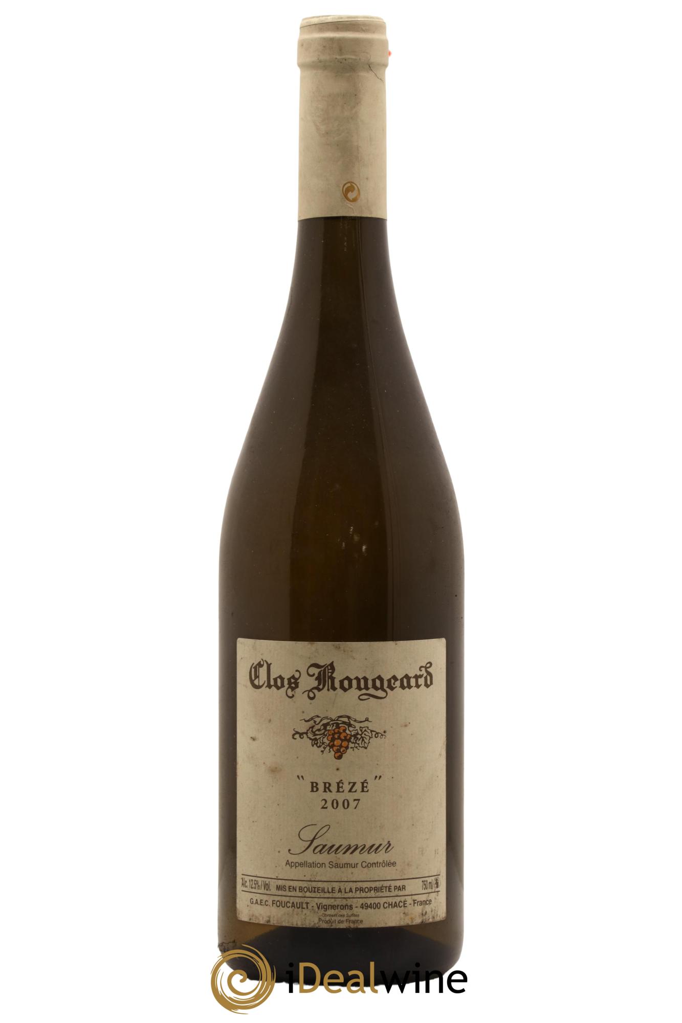 Saumur Brézé Clos Rougeard 2007 - Posten von 1 Flasche - 0