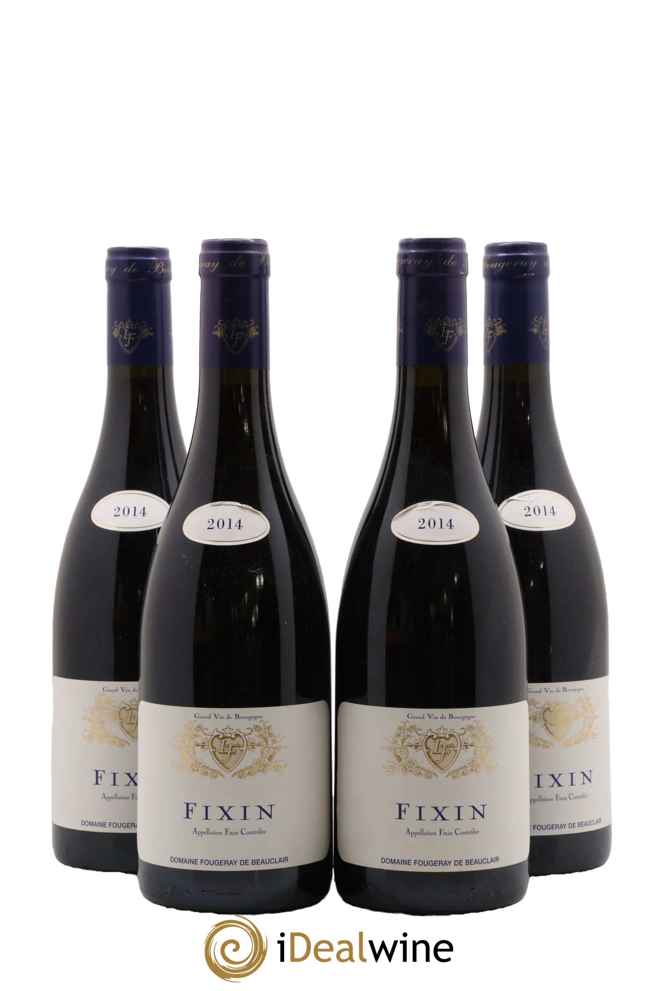 Fixin Fougeray de Beauclair 2014 - Lotto di 4 bottiglie - 0