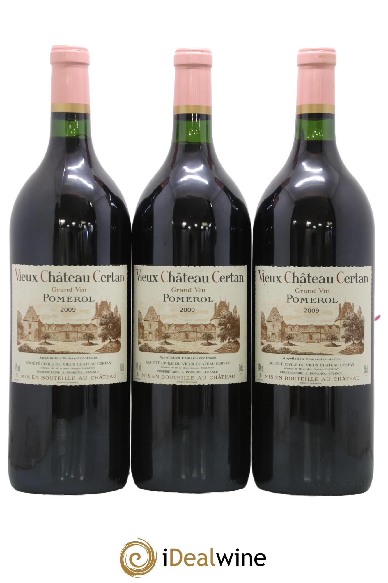 Vieux Château Certan 2009 - Lot de 3 magnums - 0