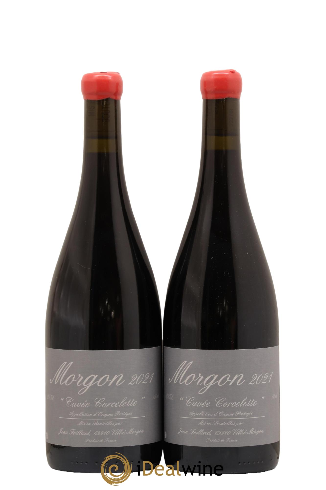 Morgon Corcelette Jean Foillard 2021 - Lot de 2 bouteilles - 0