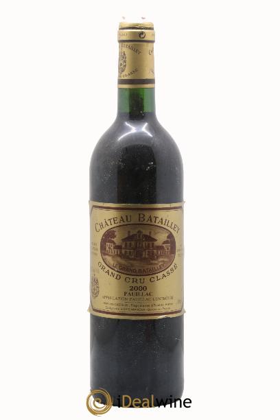 Château Batailley 5ème Grand Cru Classé 2000 - Posten von 1 Flasche - 0