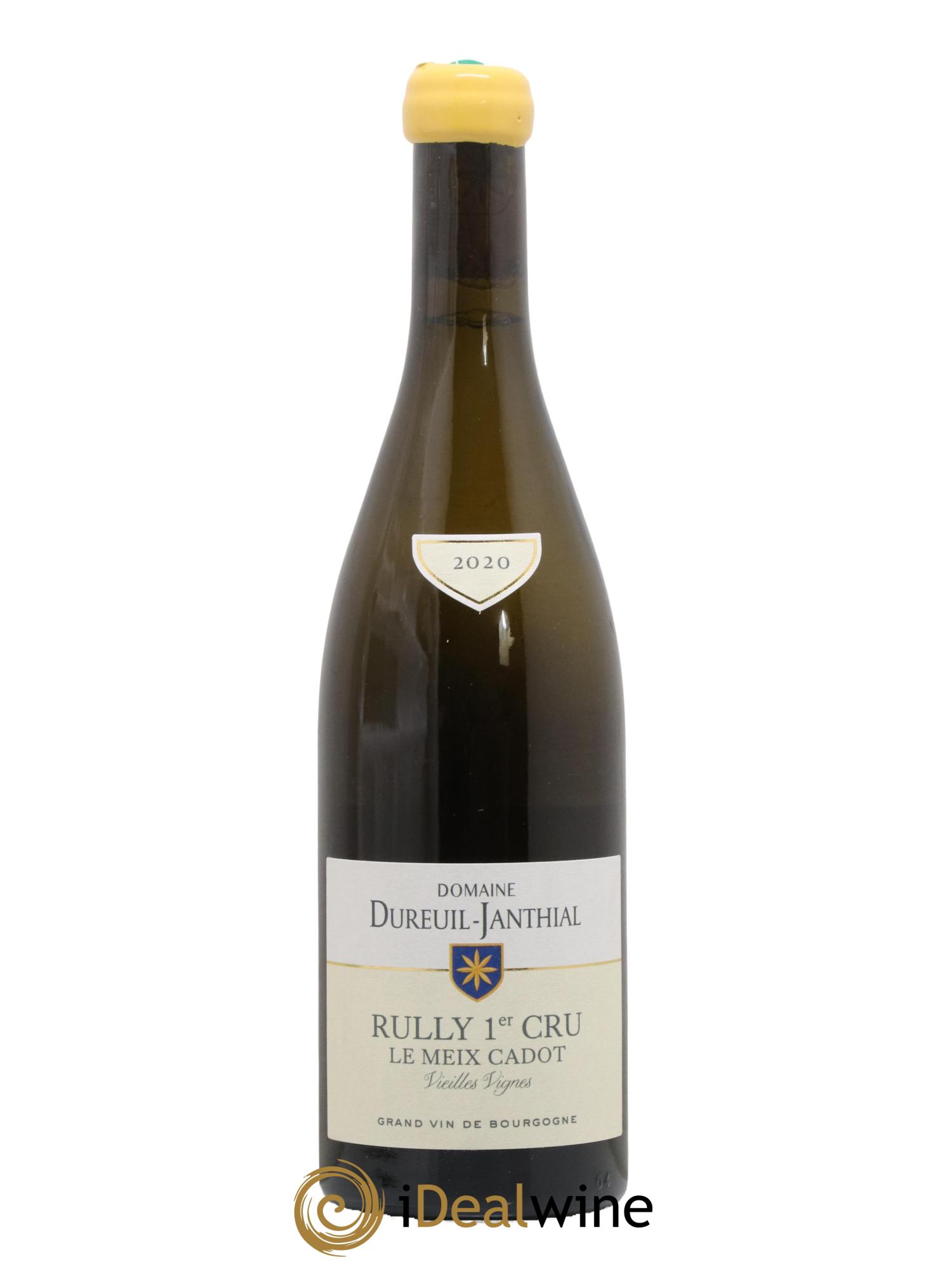 Rully 1er Cru Le Meix Cadot Vieilles Vignes Vincent Dureuil-Janthial 2020 - Posten von 1 Flasche - 0