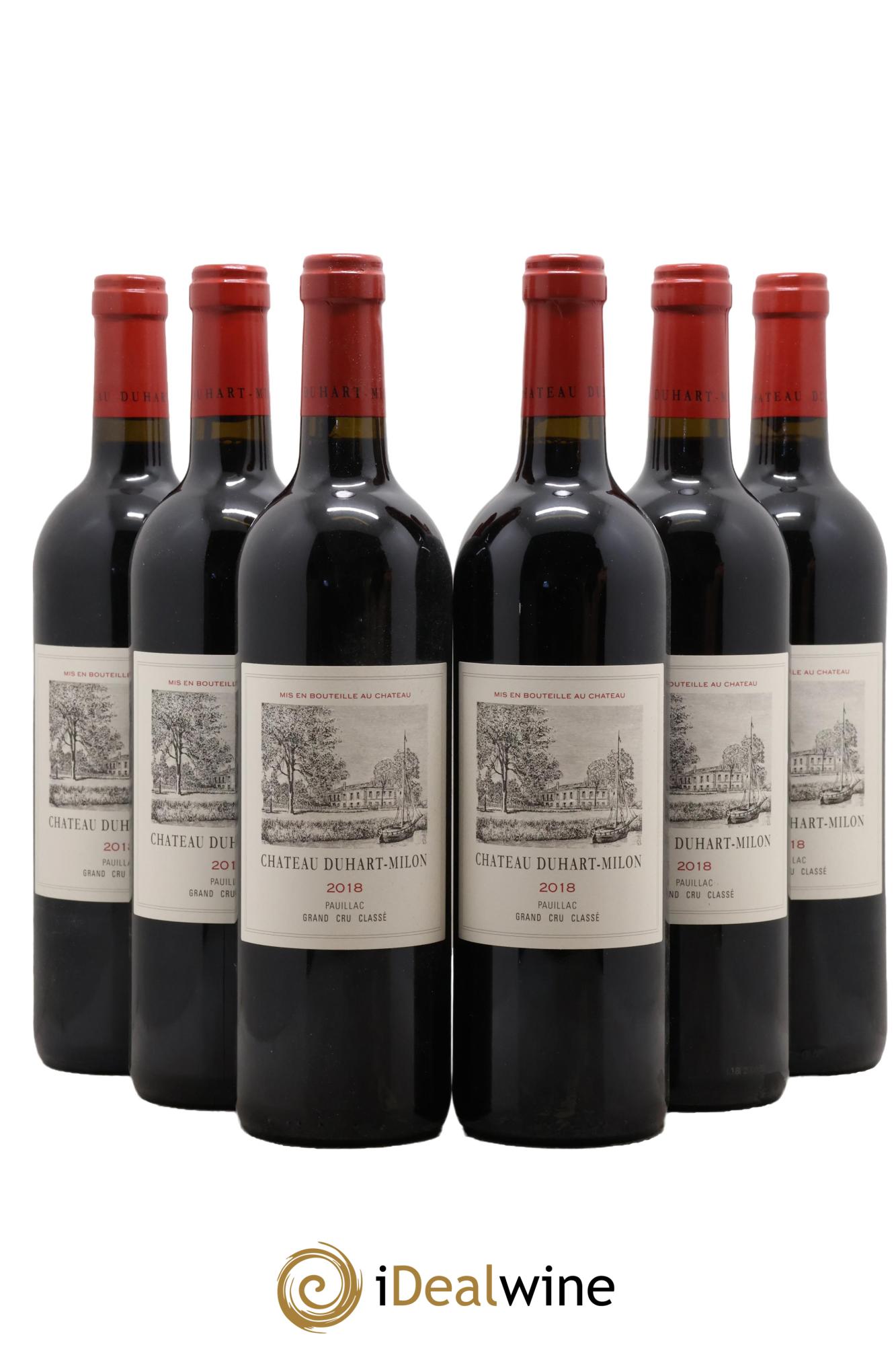Château Duhart-Milon 4ème Grand Cru Classé 2018 - Posten von 6 Flaschen - 0