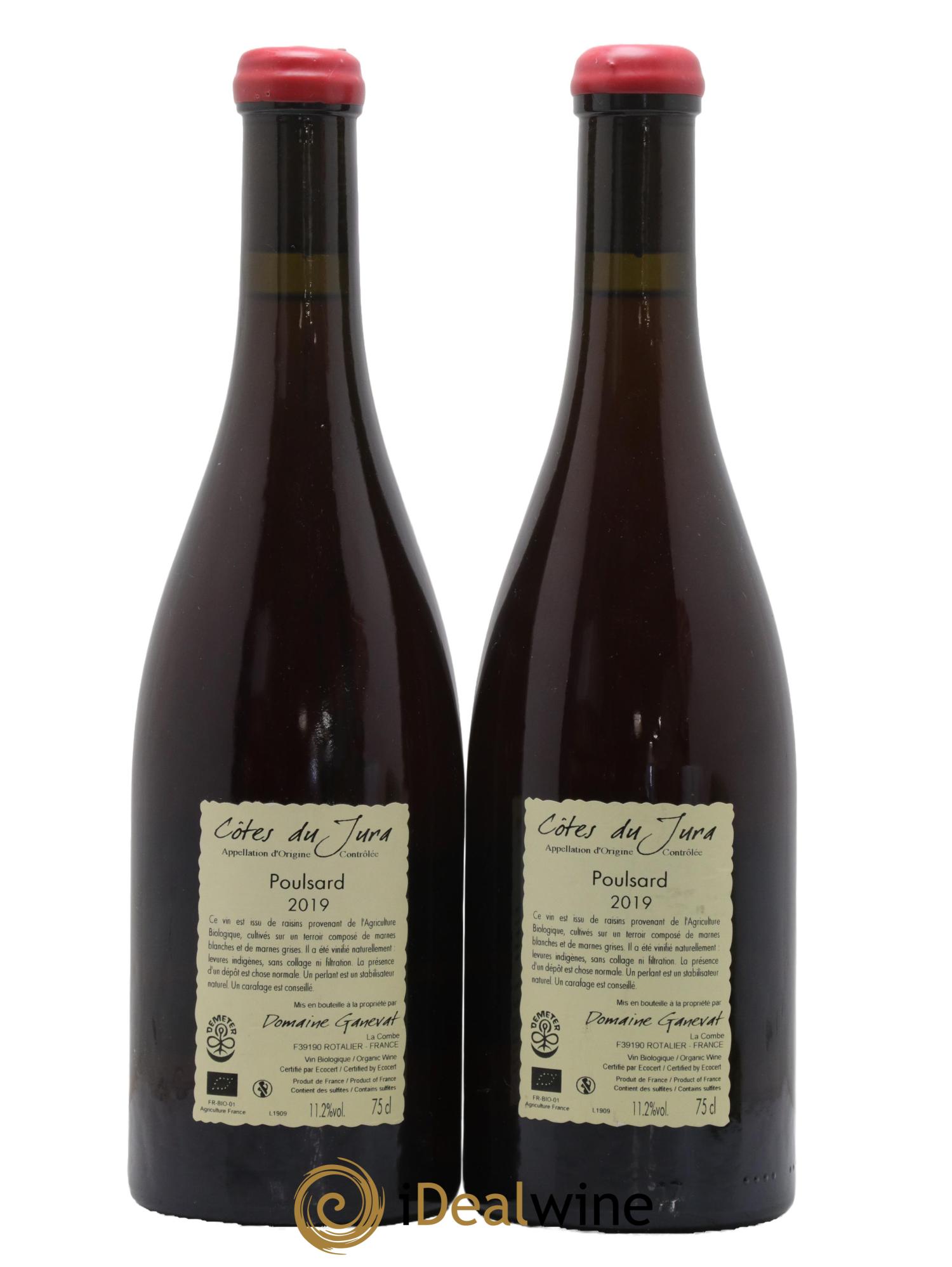 Côtes du Jura Cuvée de l'Enfant Terrible Jean-François Ganevat (Domaine) 2019 - Lot de 2 bouteilles - 1