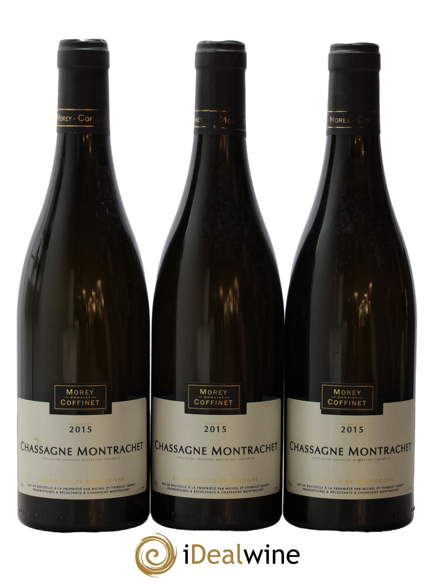 Chassagne-Montrachet Morey-Coffinet (Domaine) 2015 - Lot de 3 bouteilles - 0