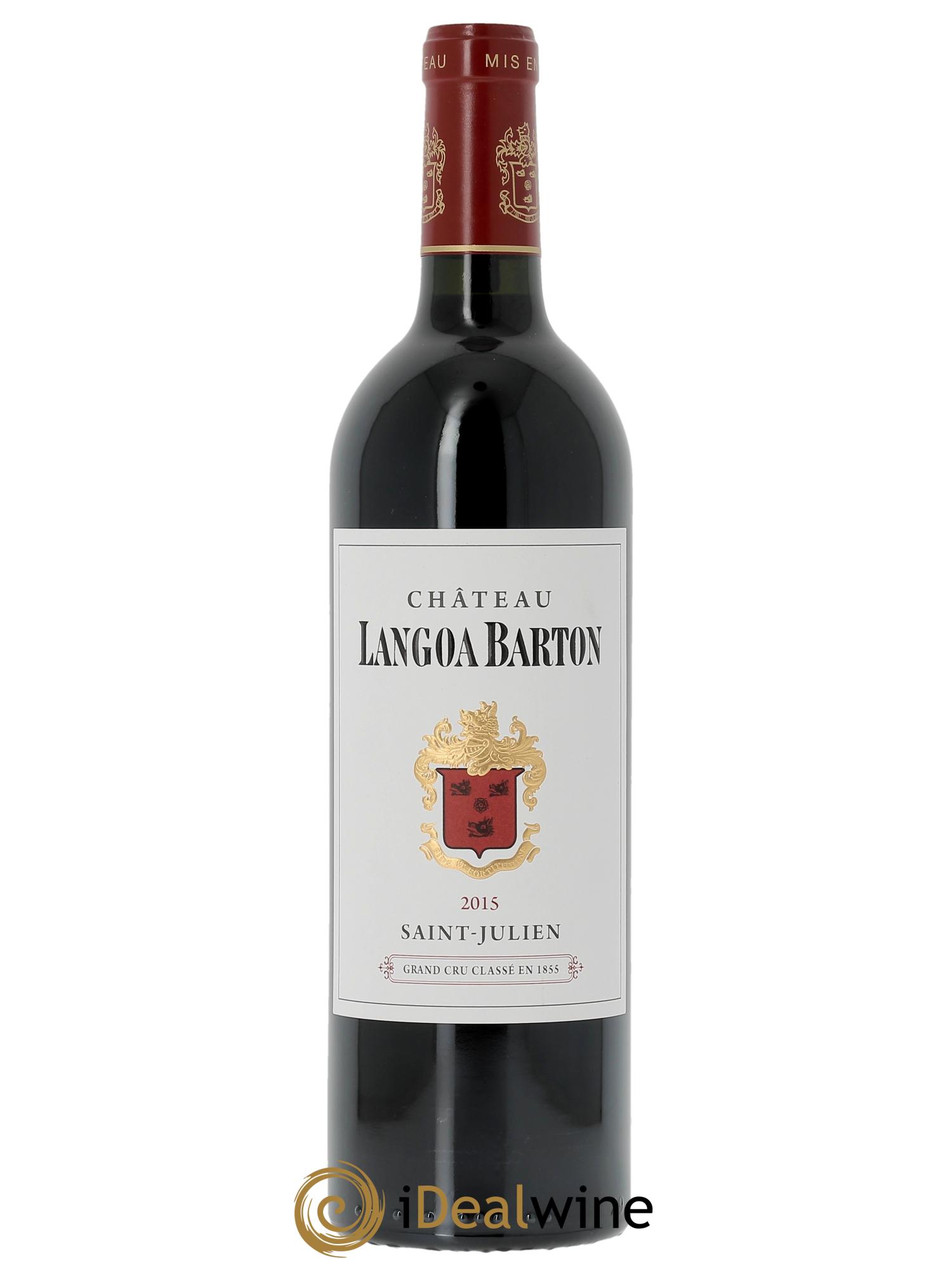 Château Langoa Barton 3ème Grand Cru Classé (CBO à partir de 3 bts) 2015 - Lot de 1 bouteille - 0