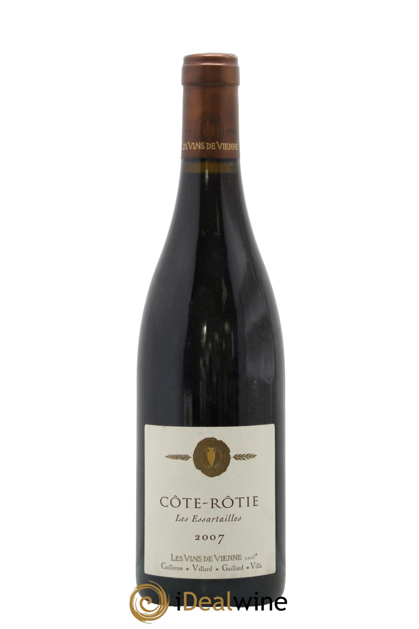 Côte-Rôtie Les Essartailles Les Vins de Vienne 2007 - Lot de 1 bouteille - 0