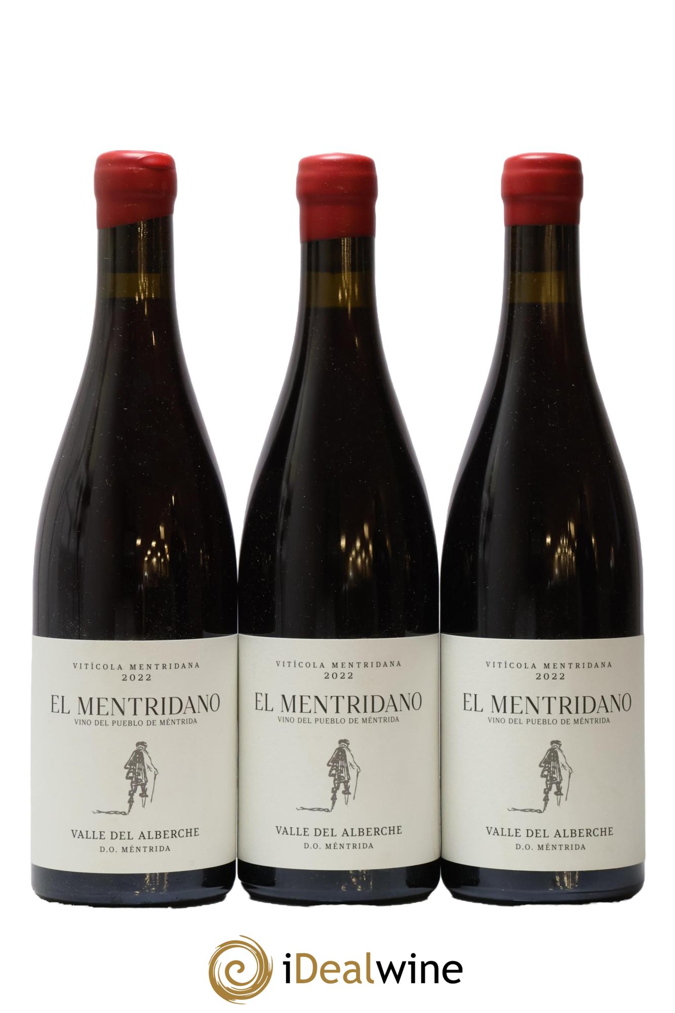 Mentridà DO Viticola Mentridana (anciennement Daniel Jimenez-Landi) El Mentridano 2022 - Lot de 3 bouteilles - 0