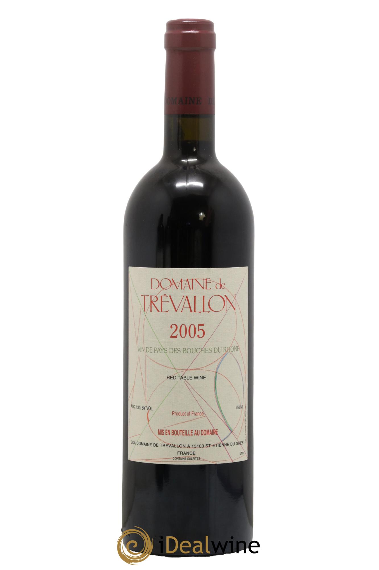 VDP Bouches du Rhône Trévallon (Domaine de) Eloi Dürrbach 2005 - Lotto di 1 bottiglia - 0