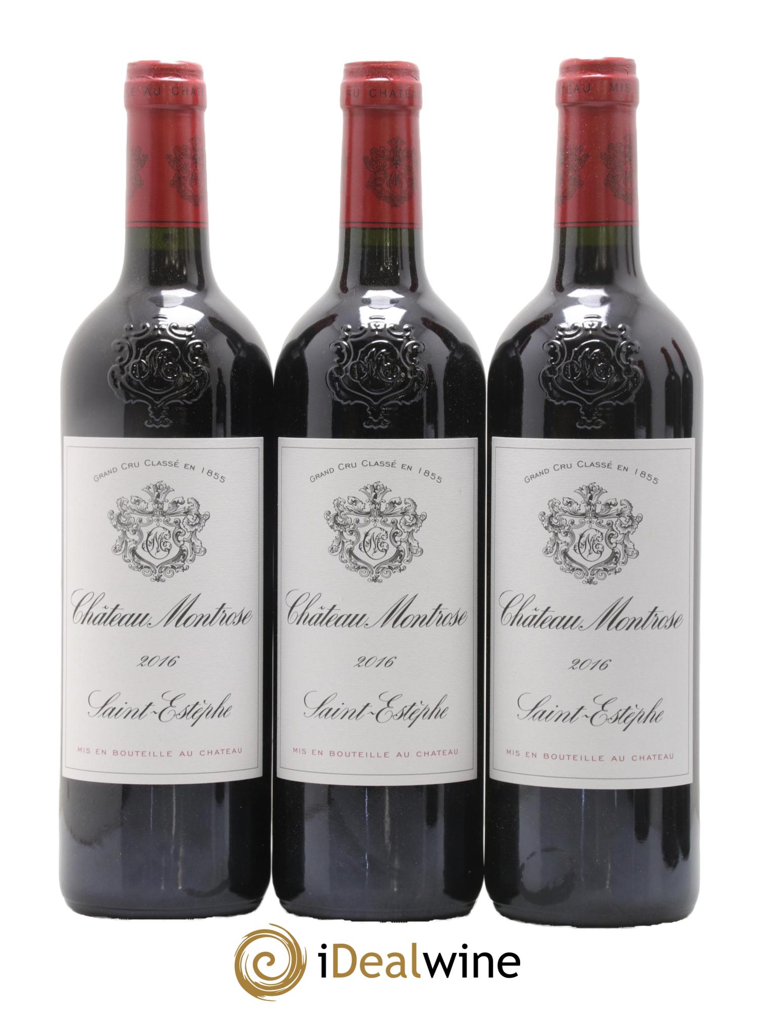 Château Montrose 2ème Grand Cru Classé 2016 - Lot de 6 bouteilles - 1