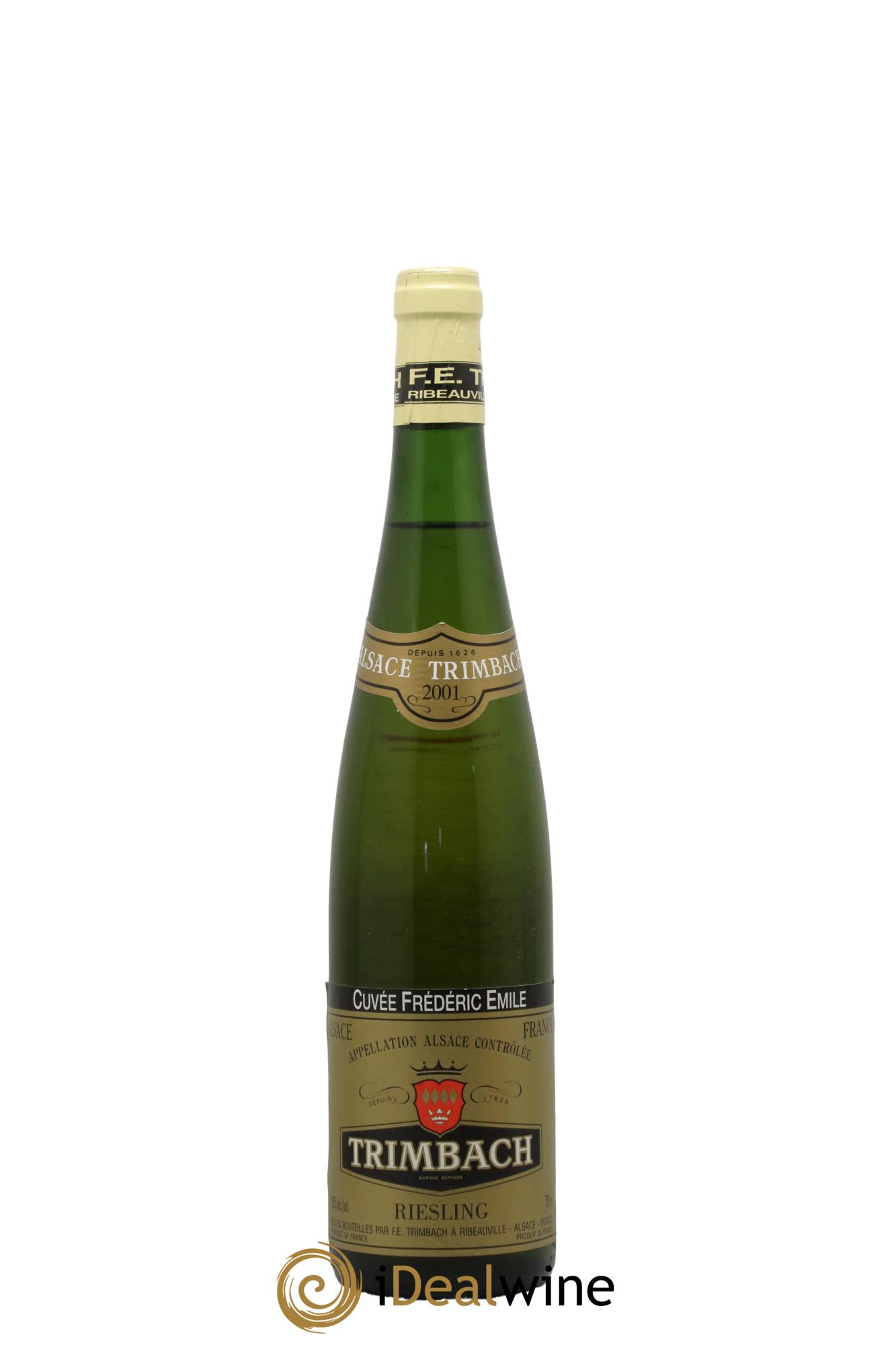 Alsace Riesling Cuvée Frédéric Emile Trimbach (Domaine) 2001 - Lot de 1 bouteille - 0