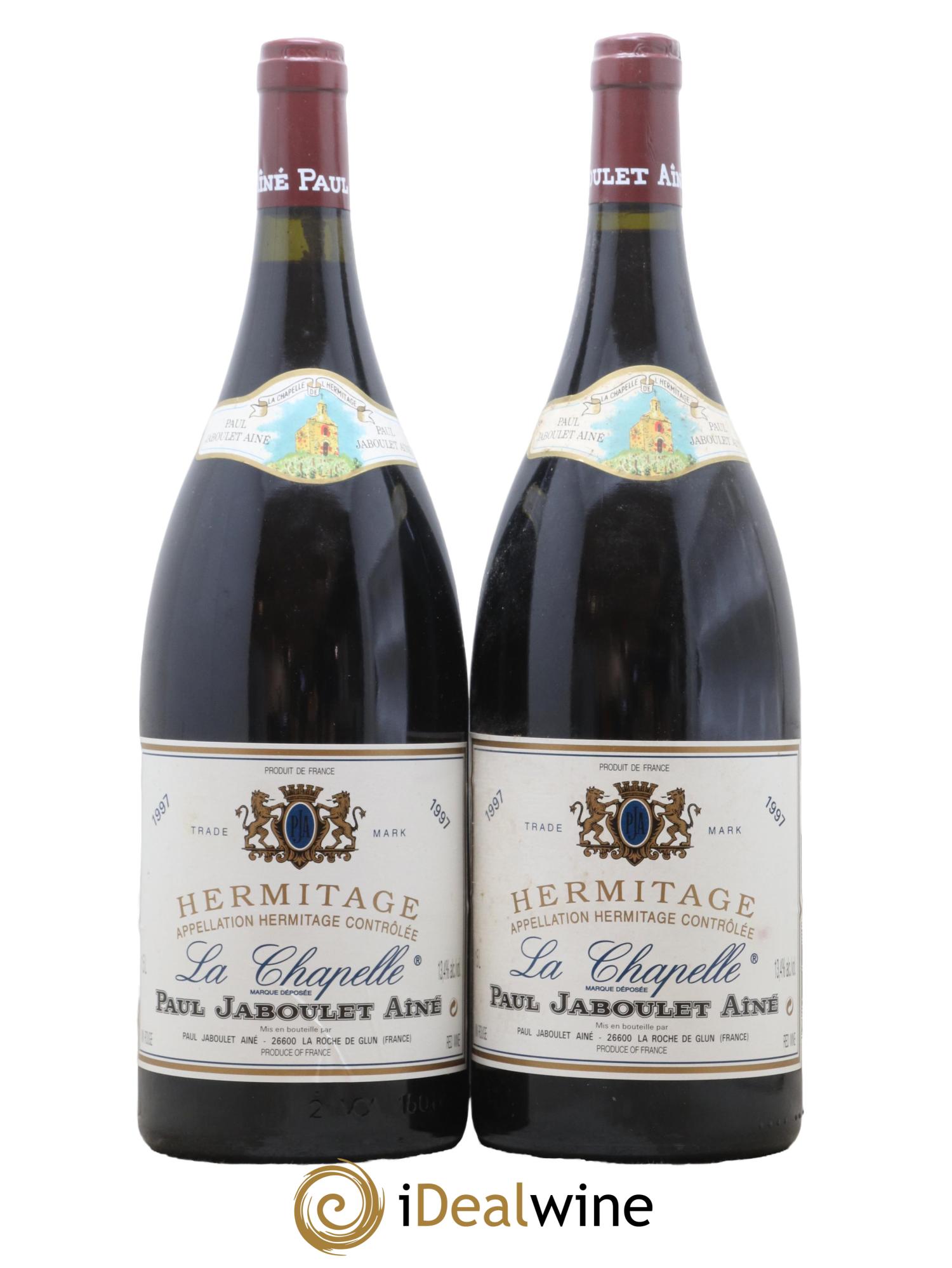 Hermitage La Chapelle Paul Jaboulet Ainé 1997 - Lot de 2 magnums - 0