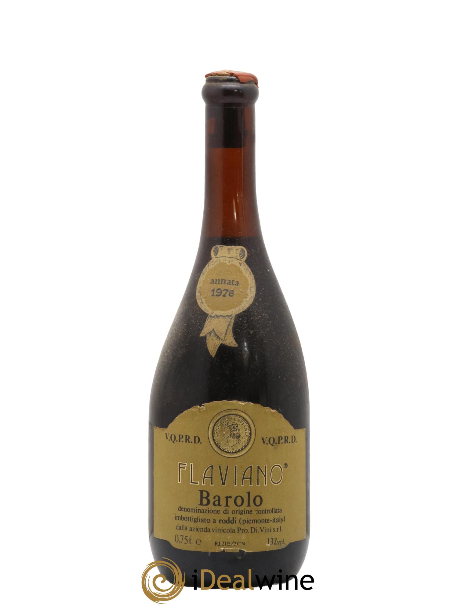 Barolo Flaviano 1976 - Lot de 1 bouteille - 0