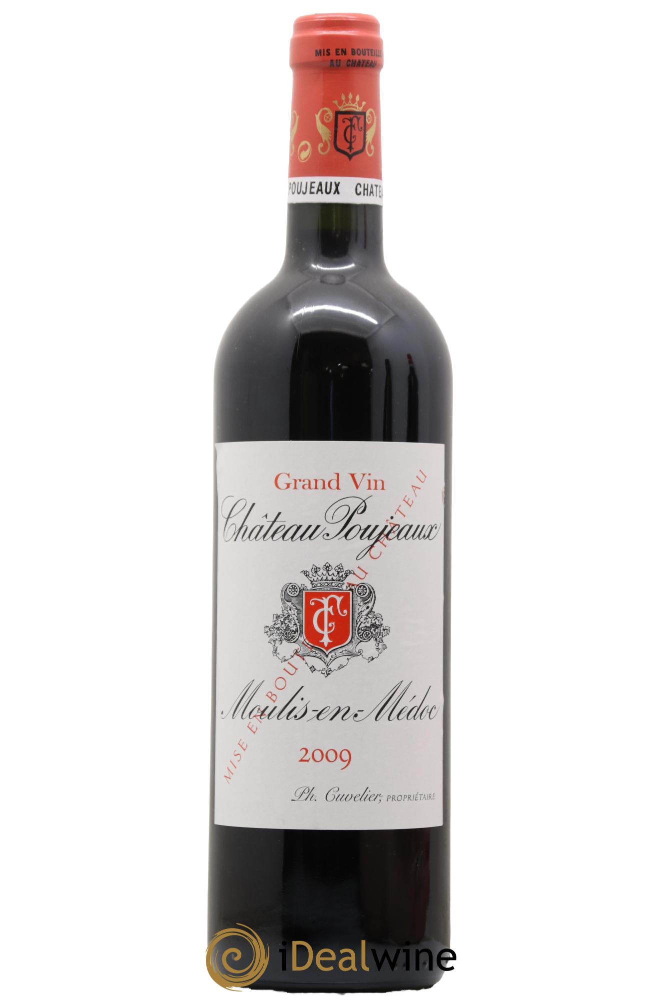 Château Poujeaux 2009 - Lot de 1 bouteille - 0