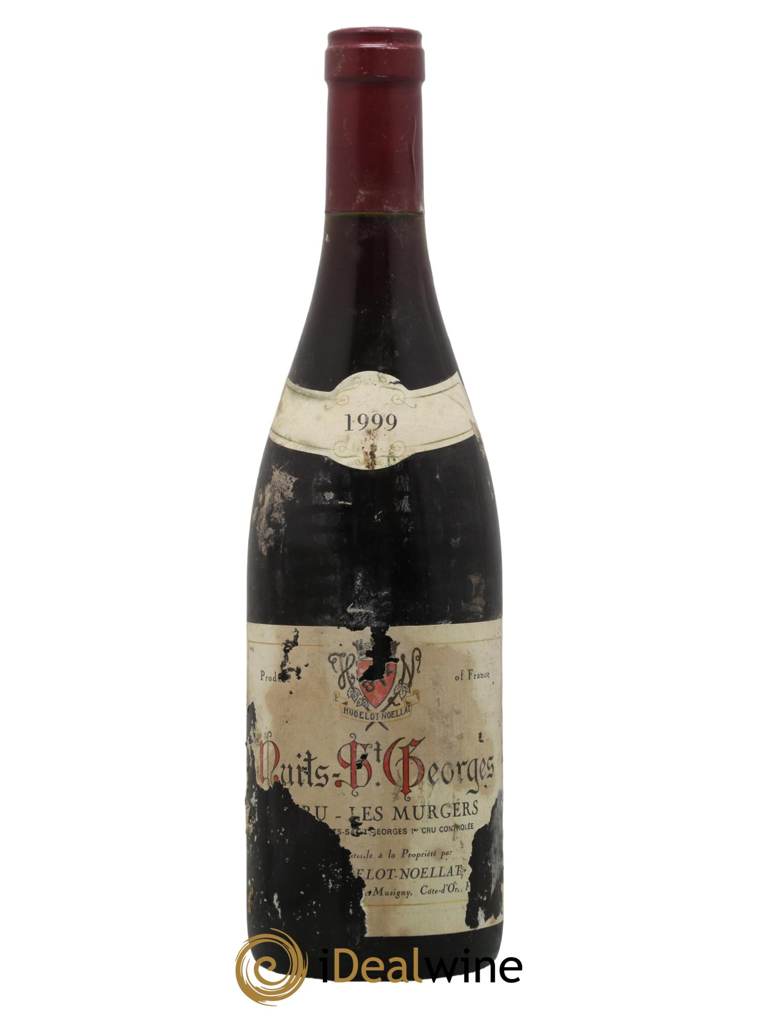 Nuits-Saint-Georges 1er Cru Les Murgers Hudelot-Noëllat 1999 - Lot de 1 bouteille - 0