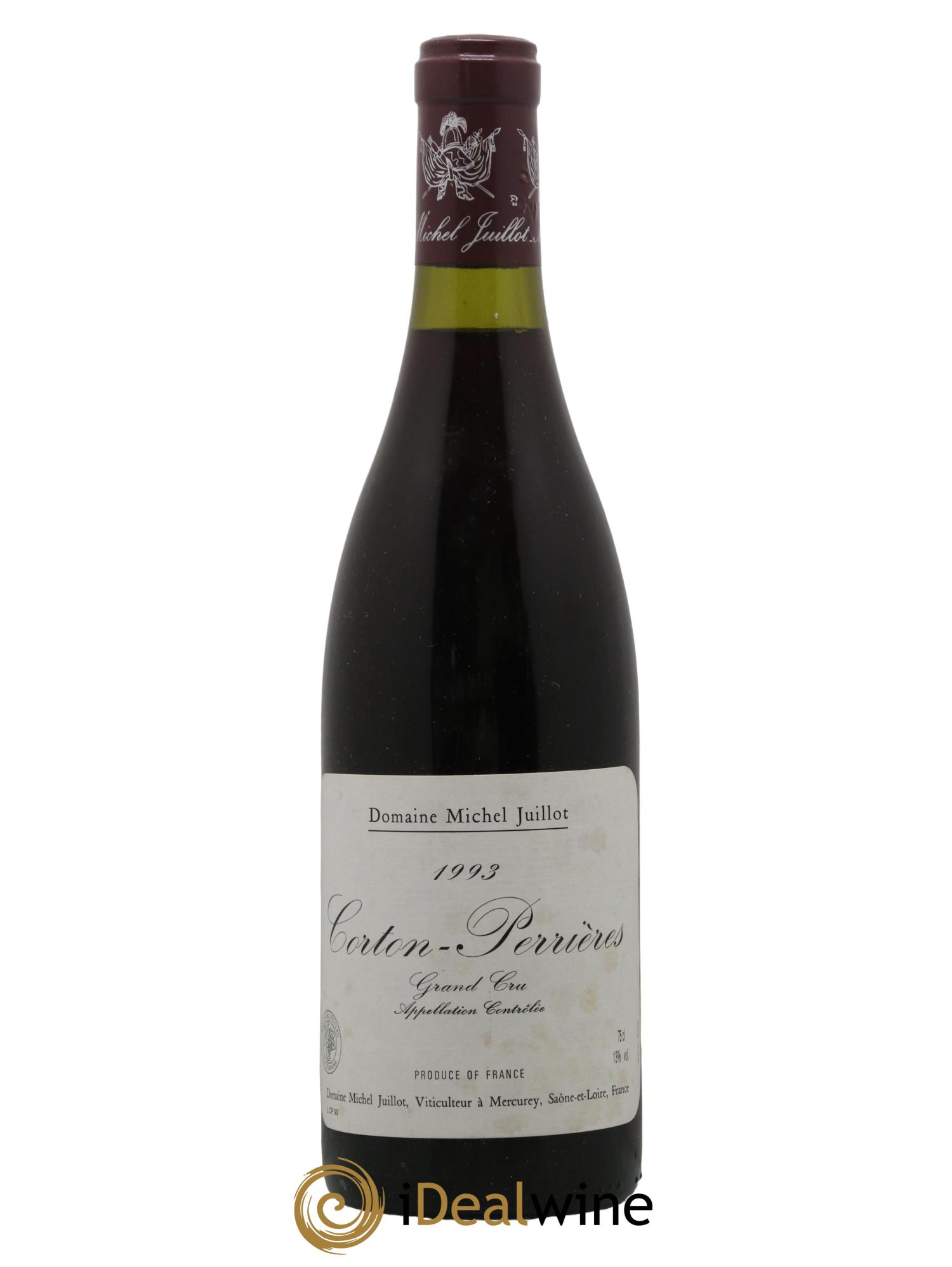 Corton-Perrières Grand Cru Michel Juillot (Domaine) 1993 - Lot de 1 bouteille - 0