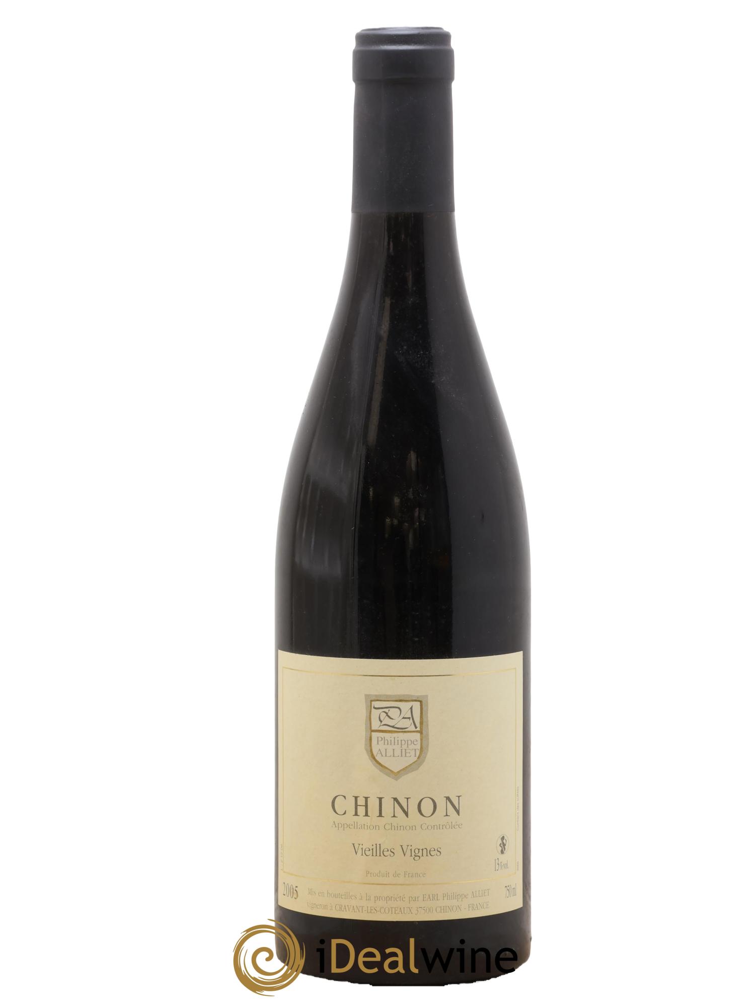 Chinon Vieilles Vignes Philippe Alliet 2005 - Lot de 1 bouteille - 0