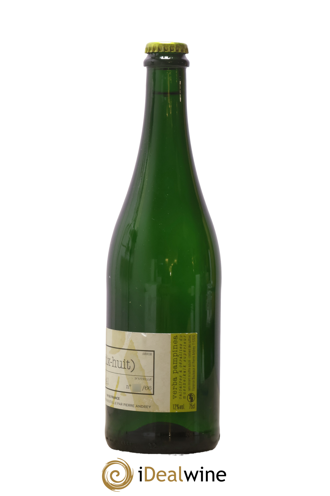 Vin de France Verba Pampinea Pinot Gris Florence Bouleaux et Pierre Andrey 2018 - Posten von 1 Flasche - 1