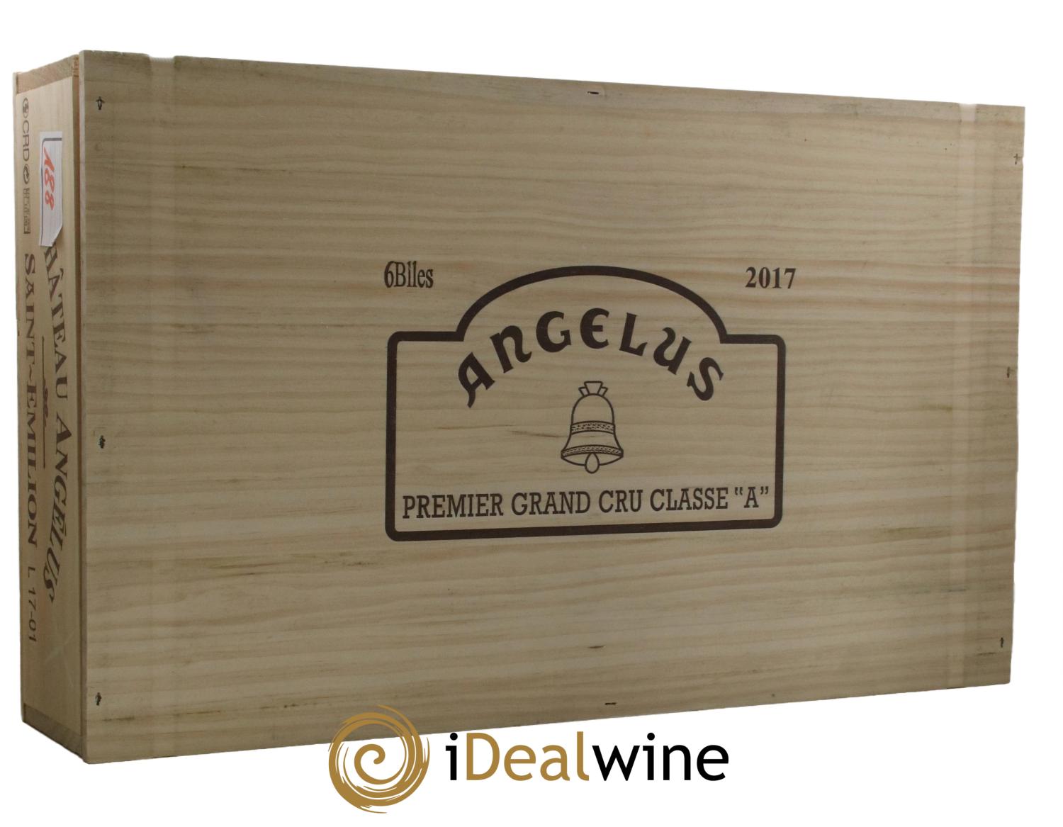 Château Angélus 1er Grand Cru Classé A 2017 - Posten von 6 Flaschen - 5