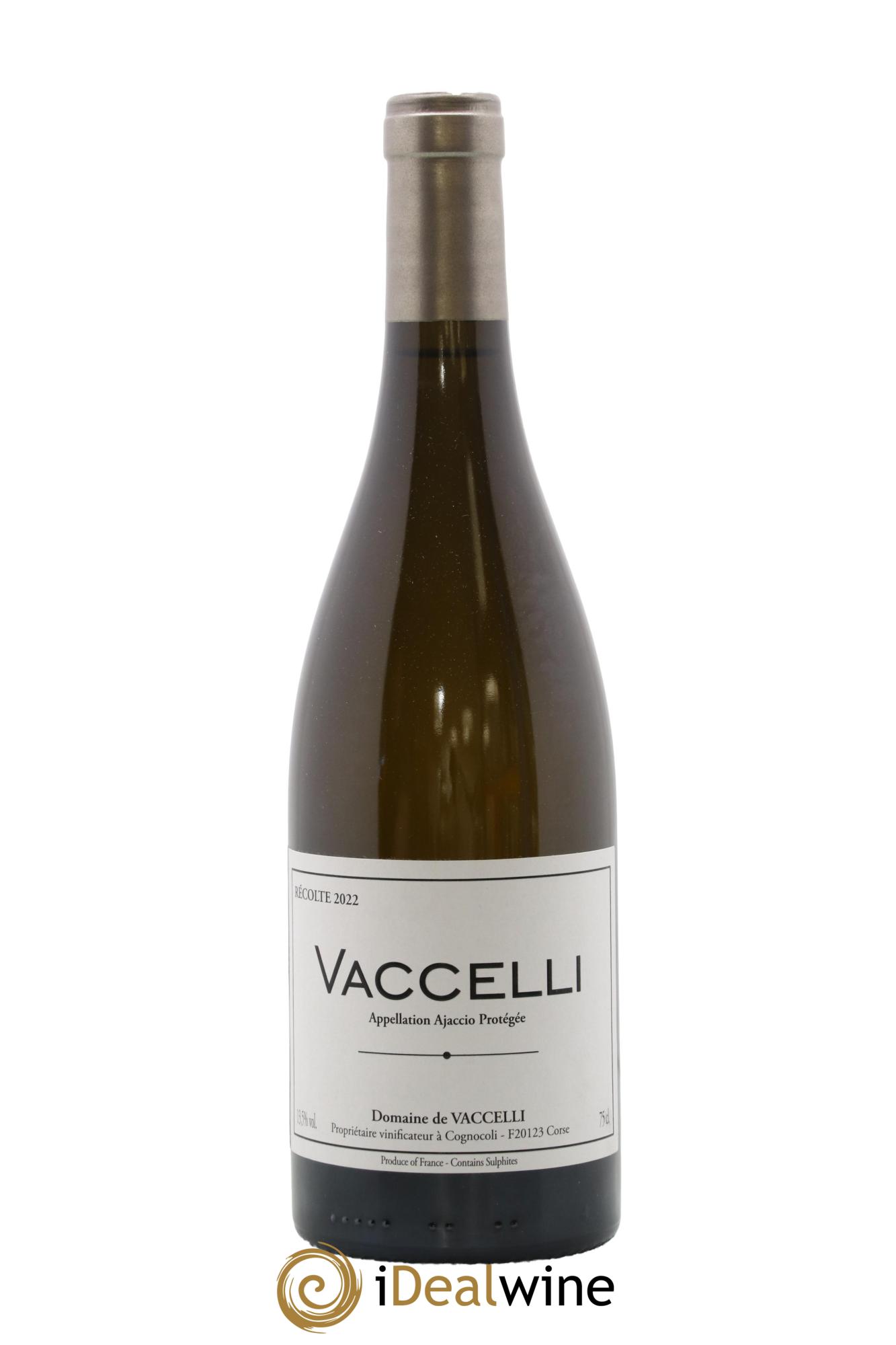 Ajaccio Vaccelli 2022 - Posten von 1 Flasche - 0
