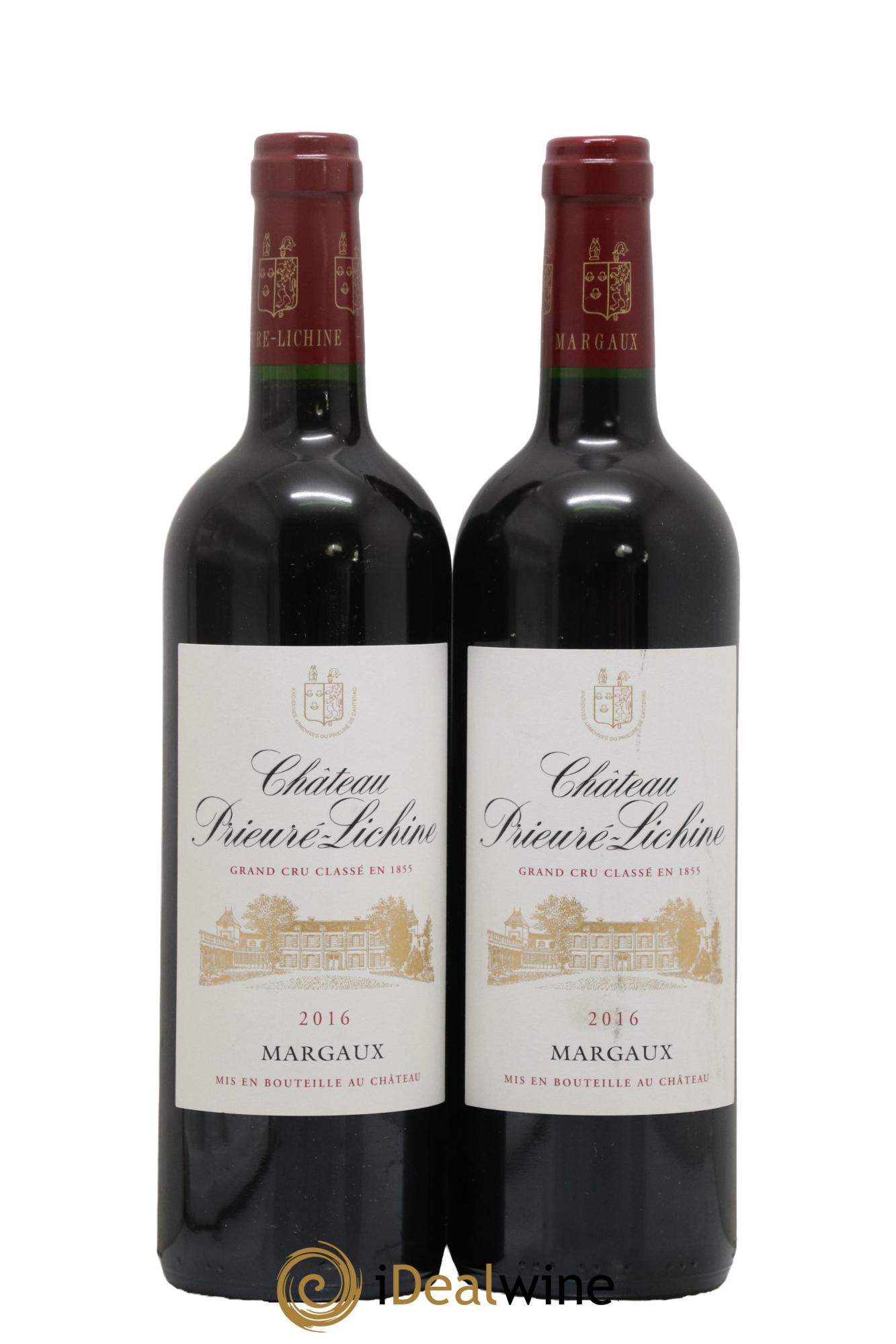 Château Prieuré Lichine 4ème Grand Cru Classé 2016 - Lot of 2 bottles - 0