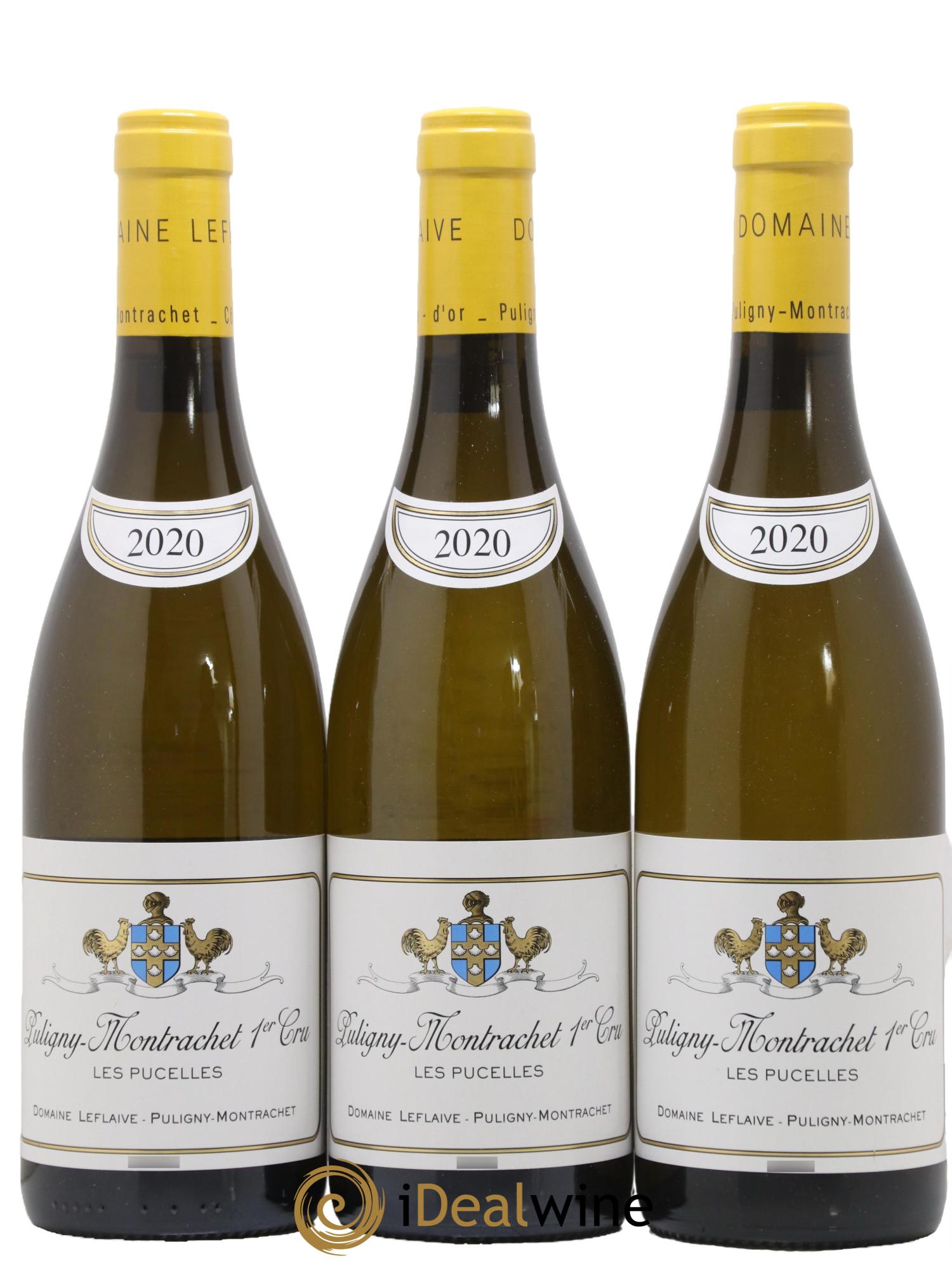Puligny-Montrachet 1er Cru Les Pucelles Leflaive (Domaine) 2020 - Lot de 3 bouteilles - 0